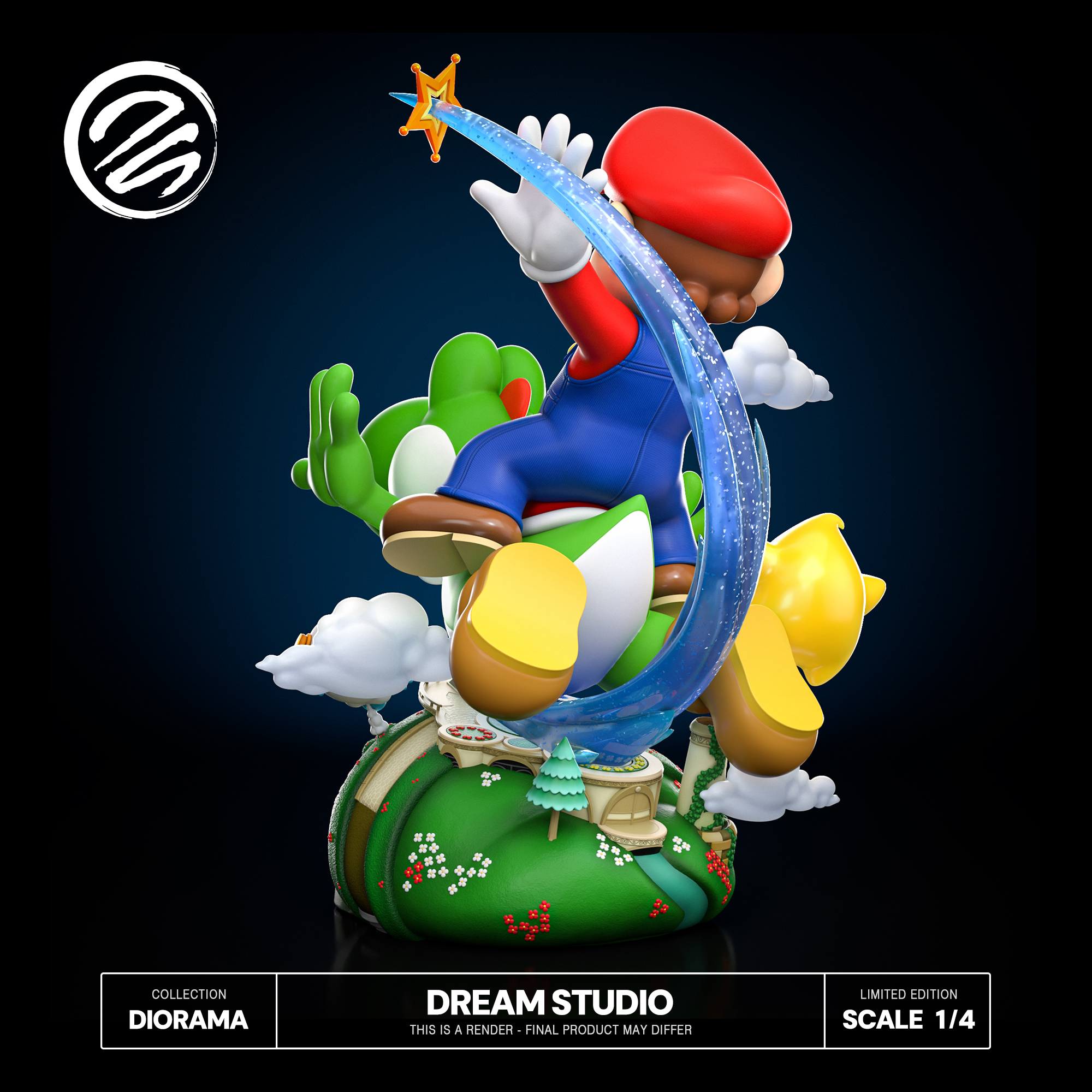 【Pre-sale】1/4 Scale Super Mario Galaxy 2-Dream Studio