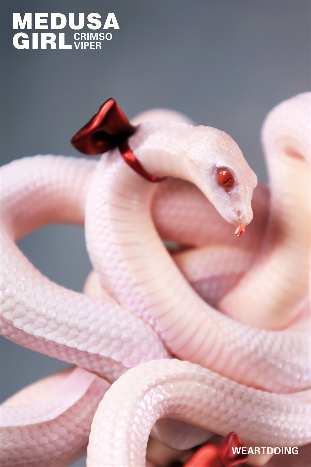 【Pre-sale】Medusa Girl-Green Viper and Crimson Viper-WeArtDoing Studio