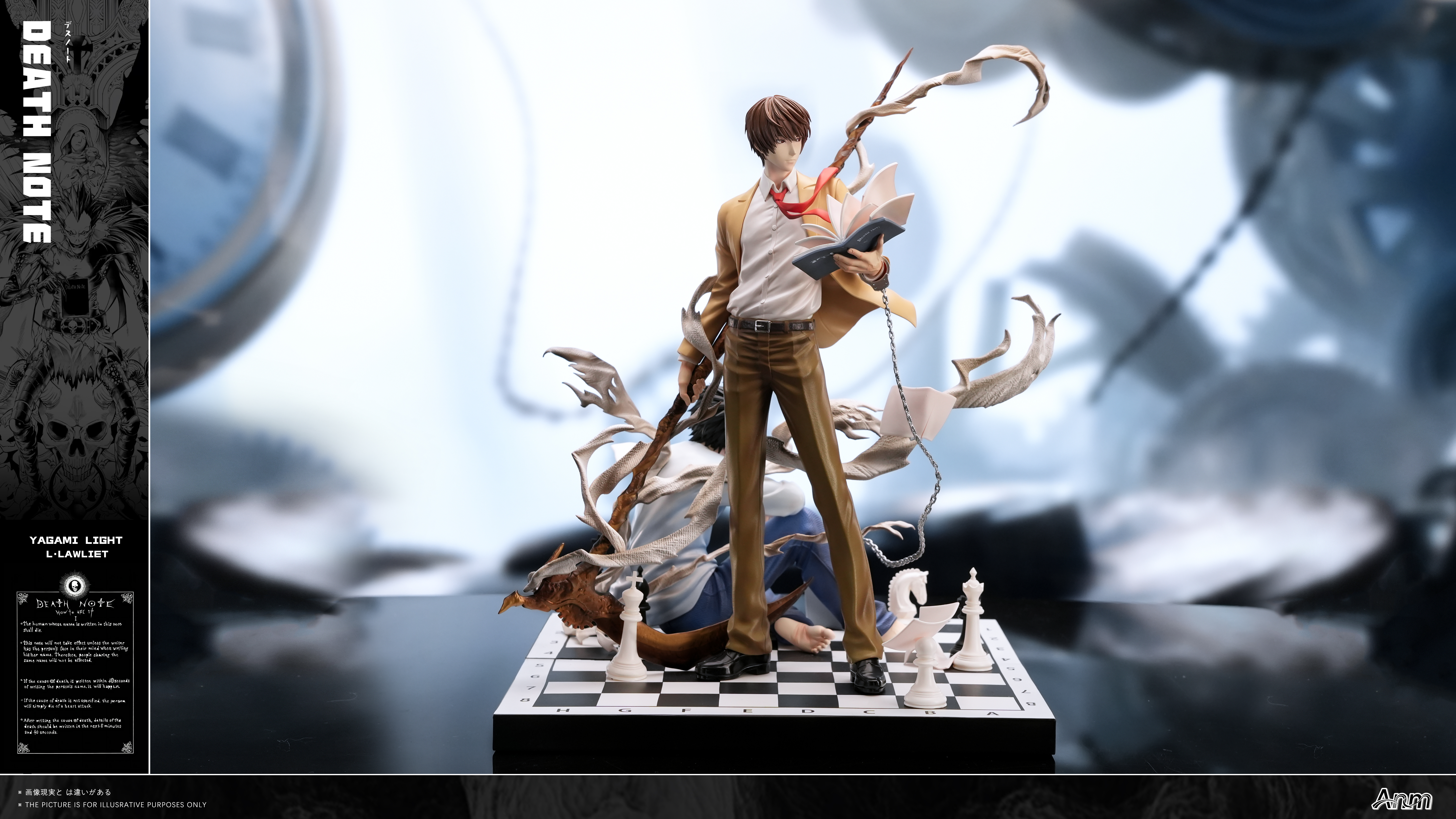 【Pre-sale】1/6 Scale Yagami Light and L lawliet-Anm Studio