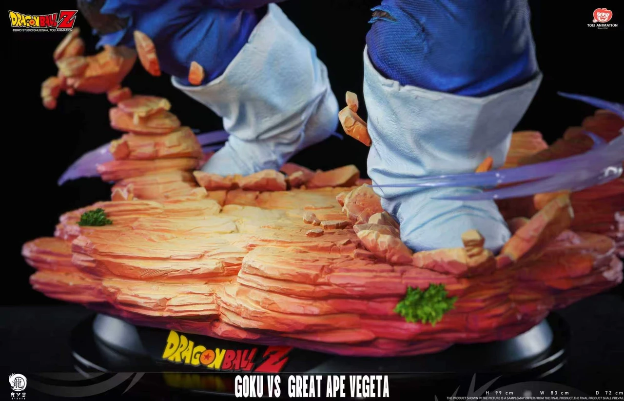 【Pre-sale closed】1/6 Scale Goku vs Great Ape Vegeta with LED Licensed-RYU Studio