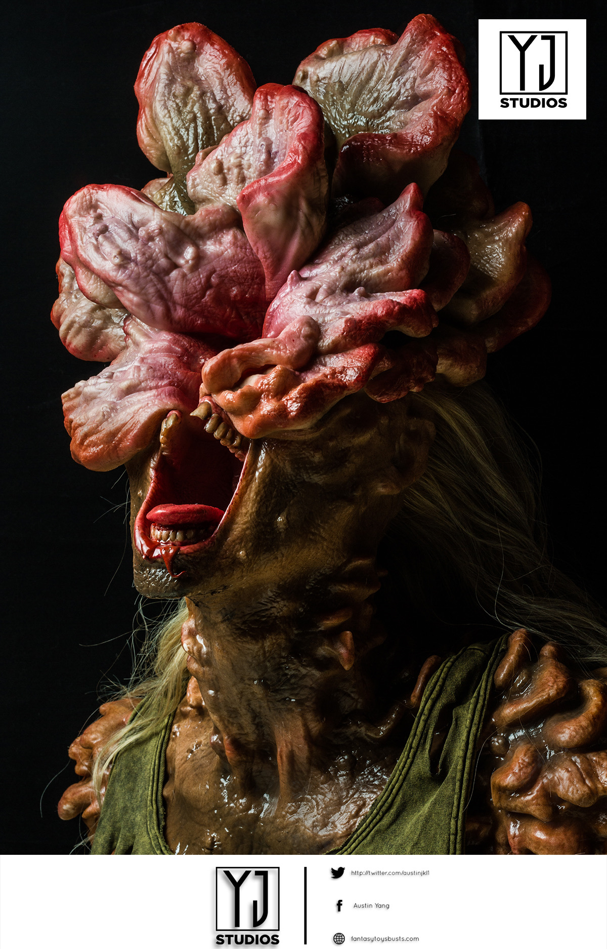 【Pre-sale】1/1 Scale Bust of Infected-YJ Studio
