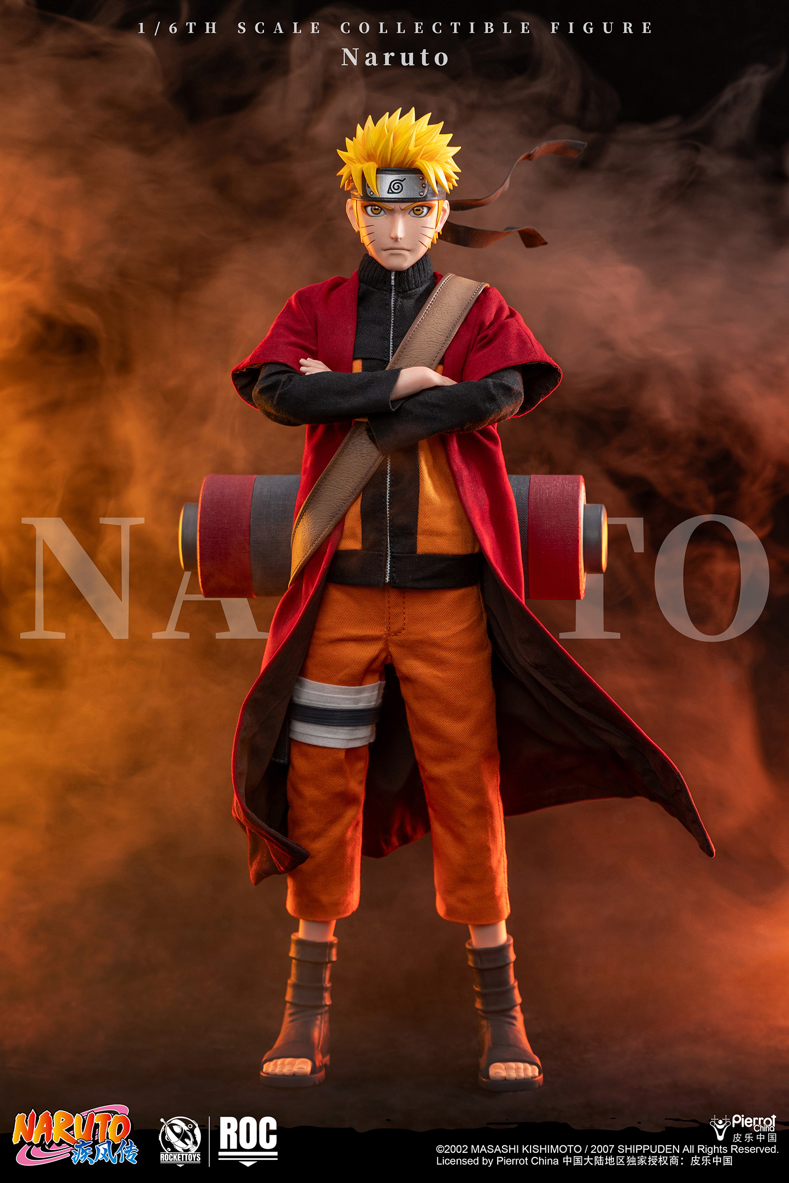 【Pre-sale】1/6 Scale ROC-011 Uzumaki Naruto-ROCKETTOYS Studio