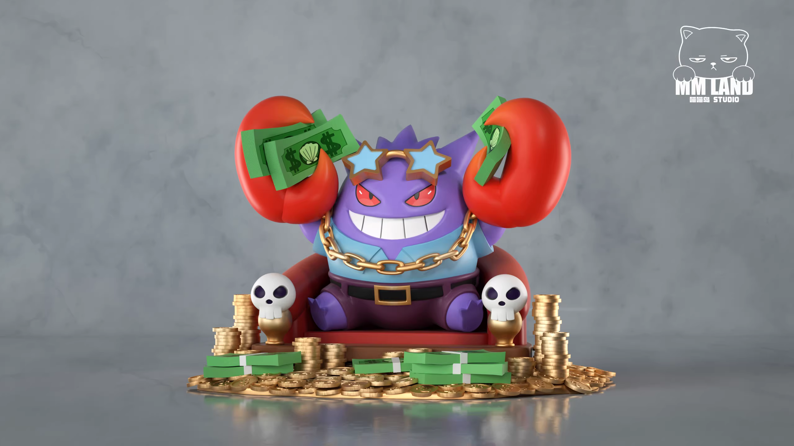 【Pre-sale】Rich Gengar-MMLAND Studio