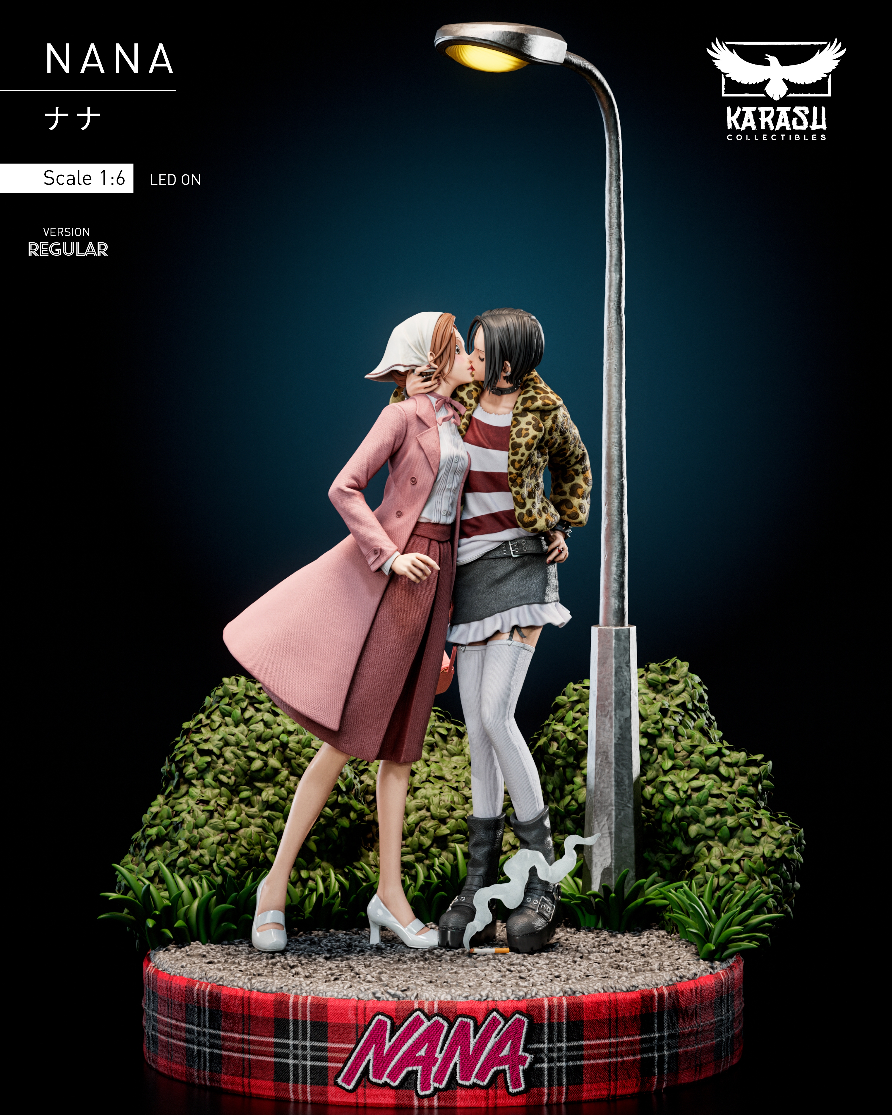 【Pre-sale】1/6 Scale Osaki Nana and Komatsu Nana with LED-KARASU Collectibles Studio
