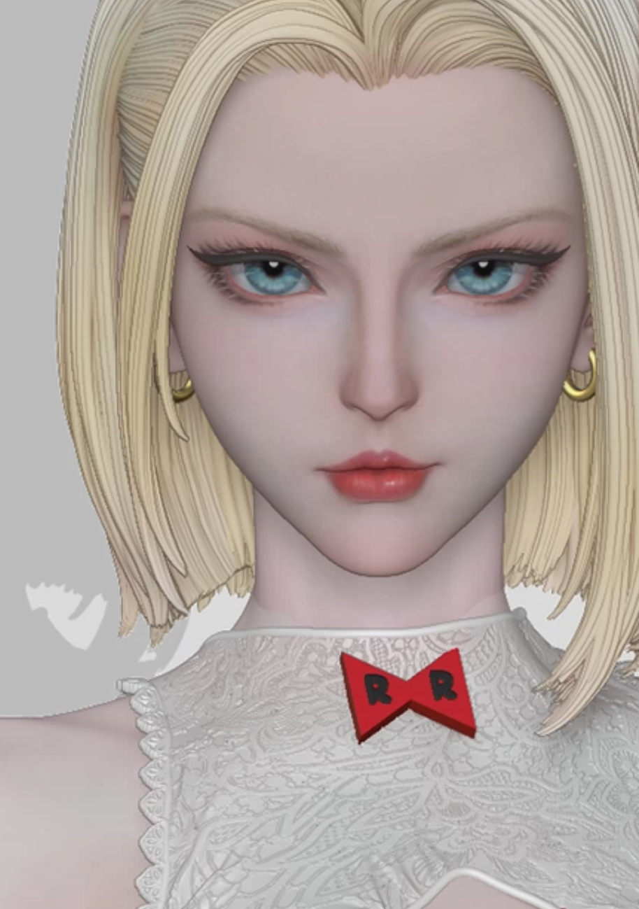【Pre-sale】1/4 Scale Android 18-Dragon ball-Artificial Human Studio