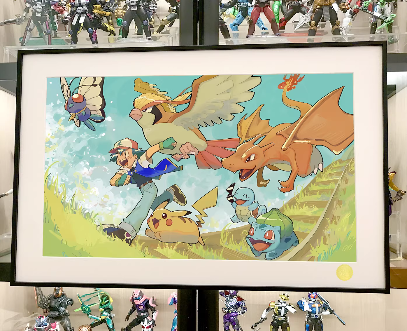 【Pre-sale】Decorative Painting of Ash and Pokemons-XingKong Studio