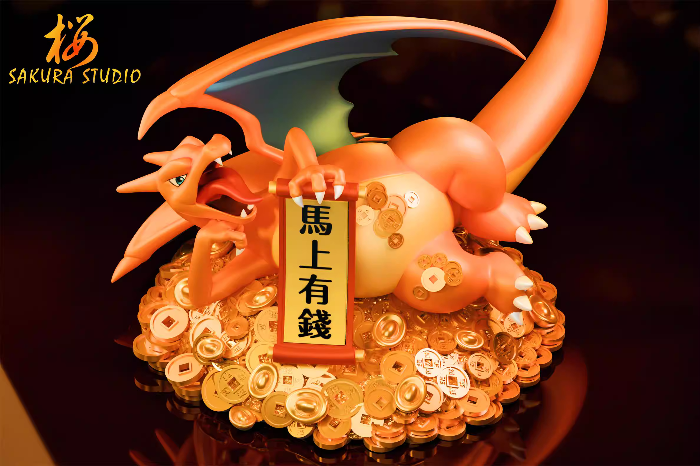 【Pre-sale】Wealth Attraction Charizard-SAKURA Studio