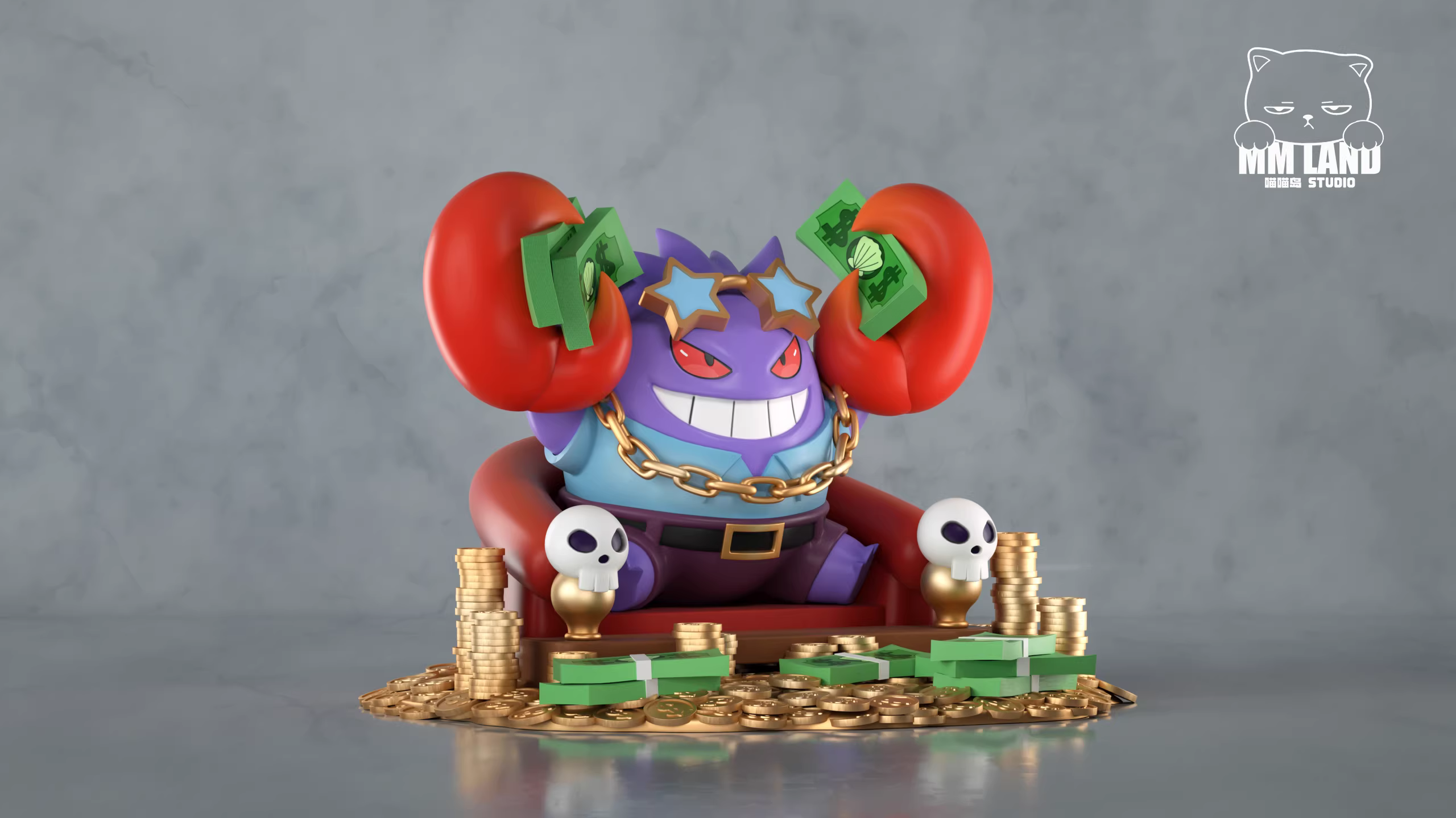 【Pre-sale】Rich Gengar-MMLAND Studio