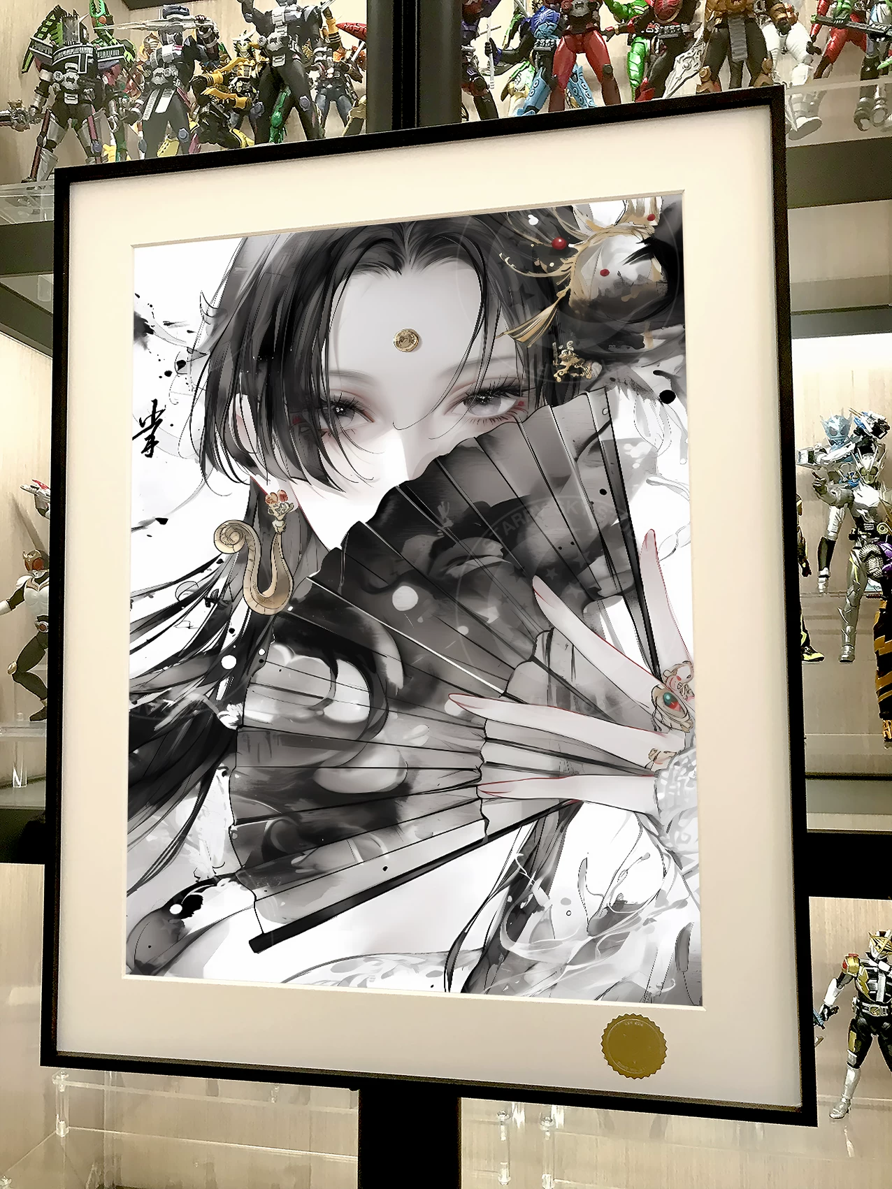 【Pre-sale】Decorative Painting of Ink Boa Hancock-One Piece-XingKong Studio