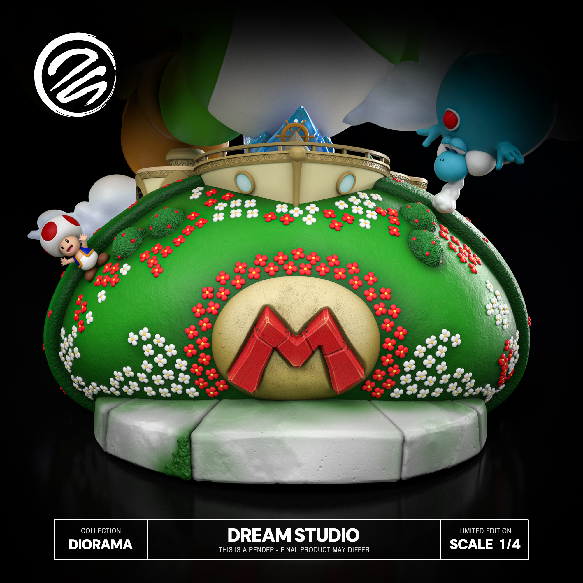 【Pre-sale】1/4 Scale Super Mario Galaxy 2-Dream Studio