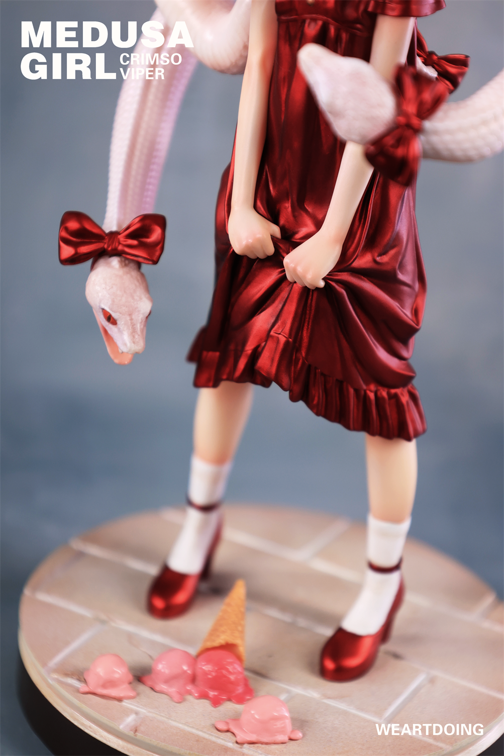 【Pre-sale】Medusa Girl-Green Viper and Crimson Viper-WeArtDoing Studio