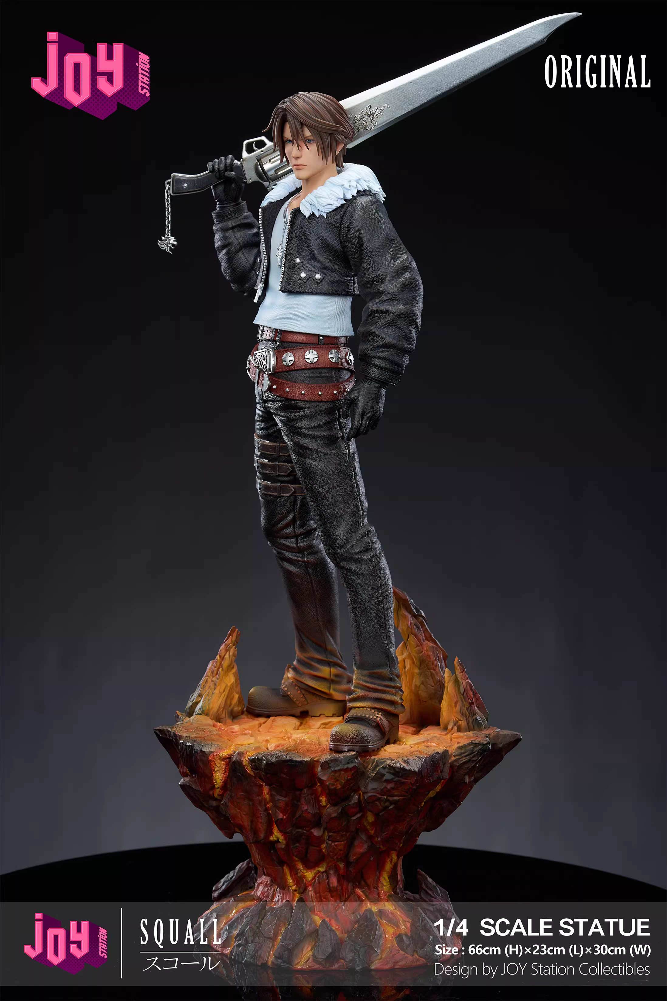 【Pre-sale】1/4 Scale Squall Leonhart with LED-Joy Station Studio