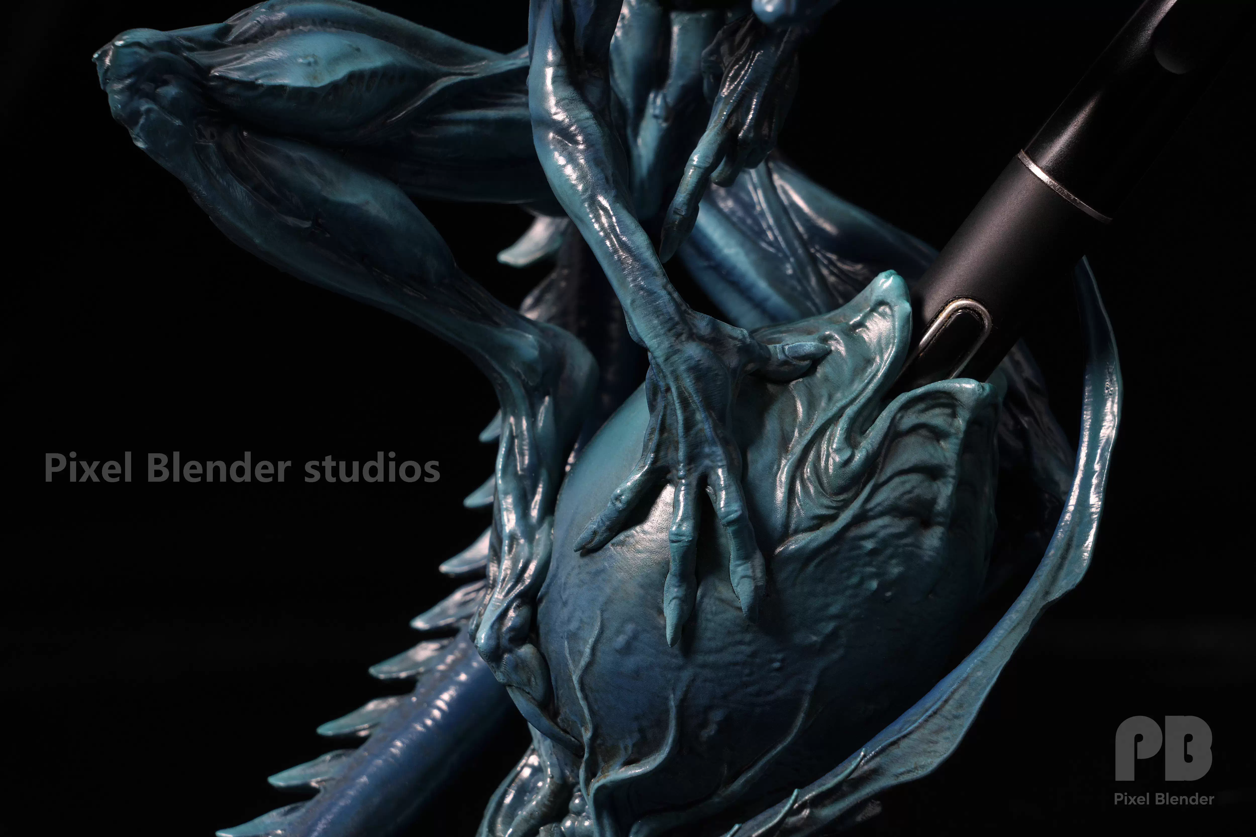【Pre-sale】Pen Holder Alien-Pixel blender Studio