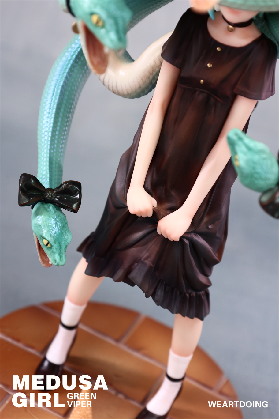 【Pre-sale】Medusa Girl-Green Viper and Crimson Viper-WeArtDoing Studio