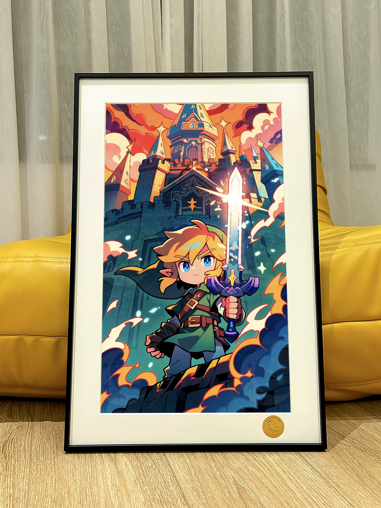 【Pre-sale】Decorative Painting of Q Version Link-The Legend of Zelda-XingKong Studio