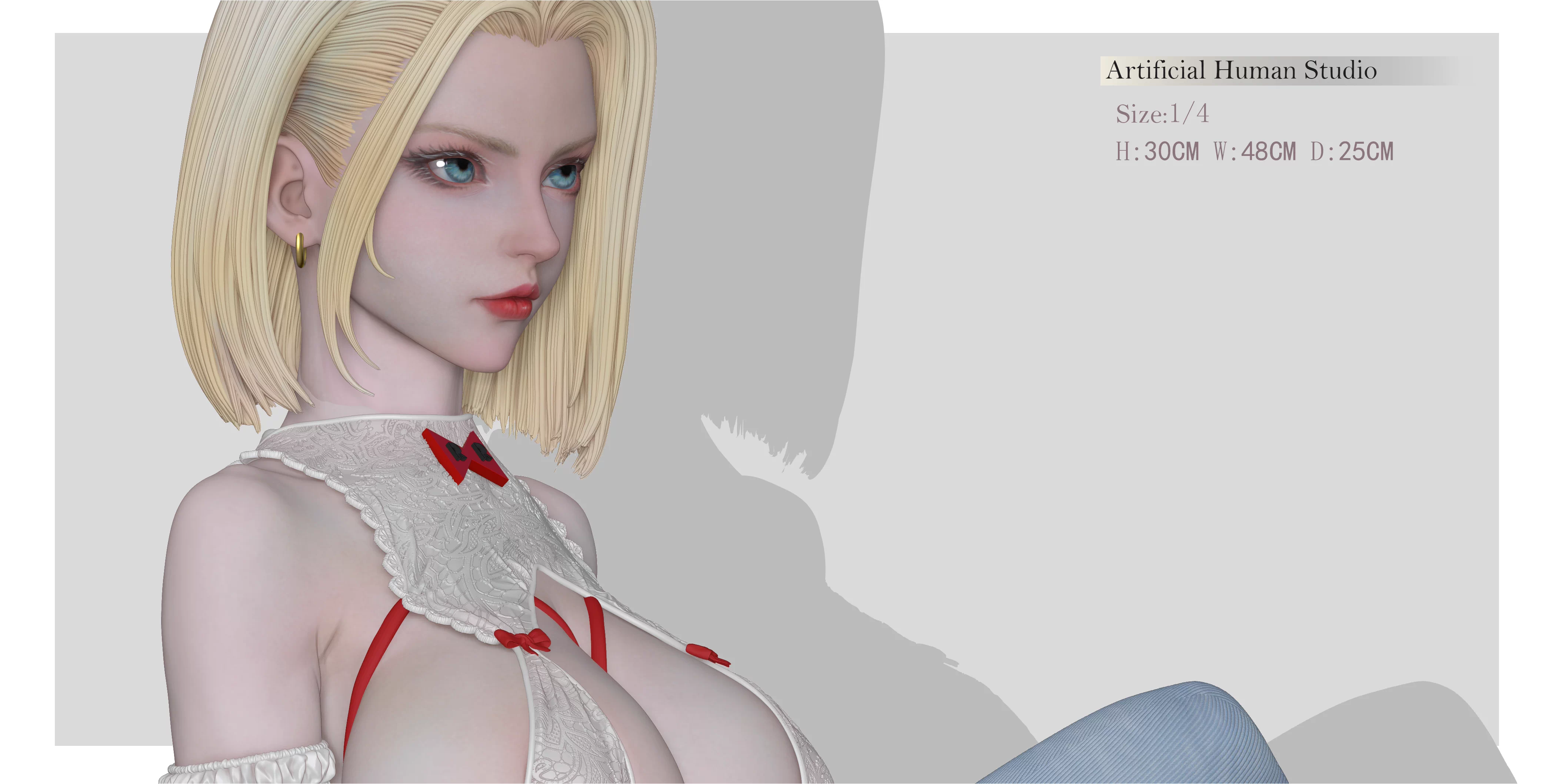 【Pre-sale】1/4 Scale Android 18-Artificial Human Studio