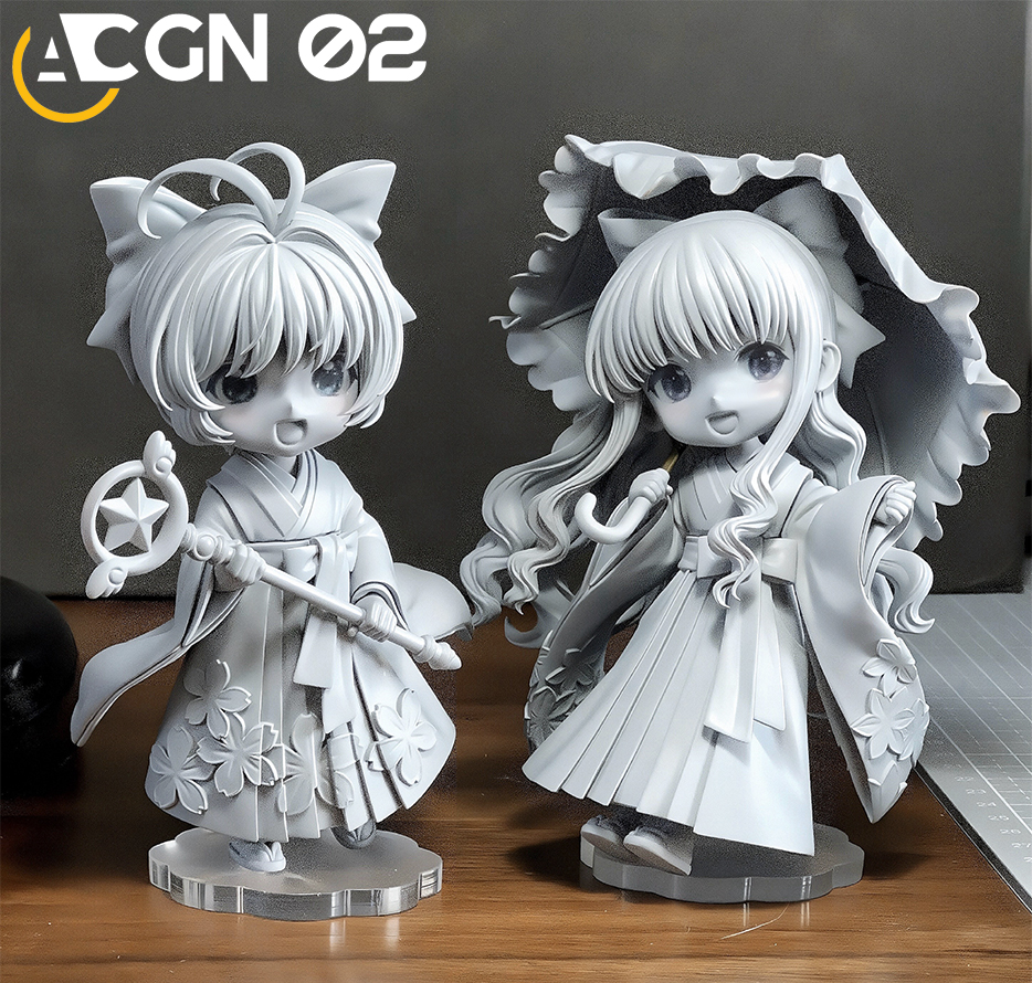 【Pre-sale】Q Version Sakura and Tomoyo Daidoji‌ 2.0-ACGN 02 Studio