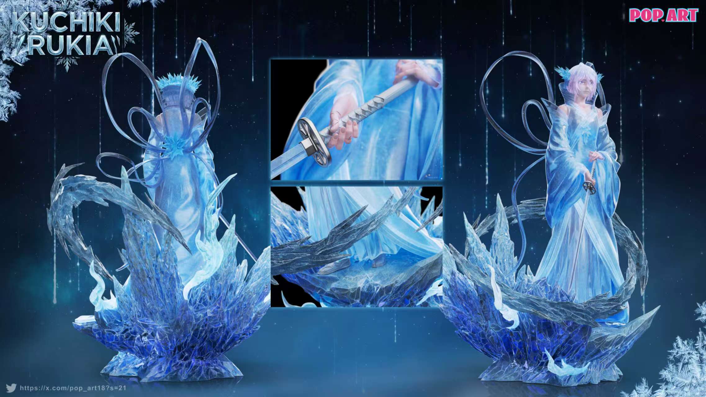 【Pre-sale】1/6 Scale Kuchiki Rukia-POP.ART Studio