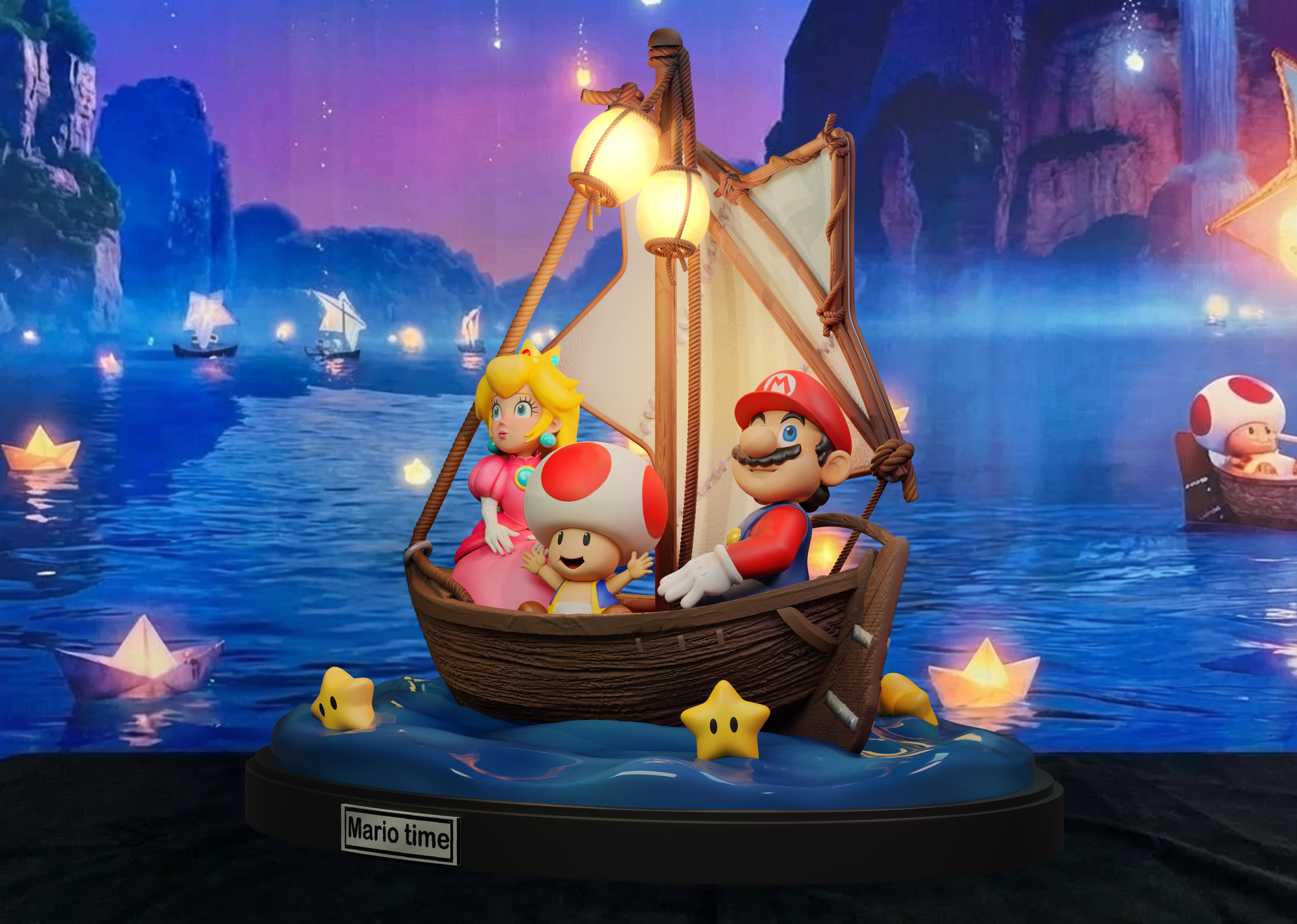 【Pre-sale】Star Sky Mario time-ChaoShe Studio