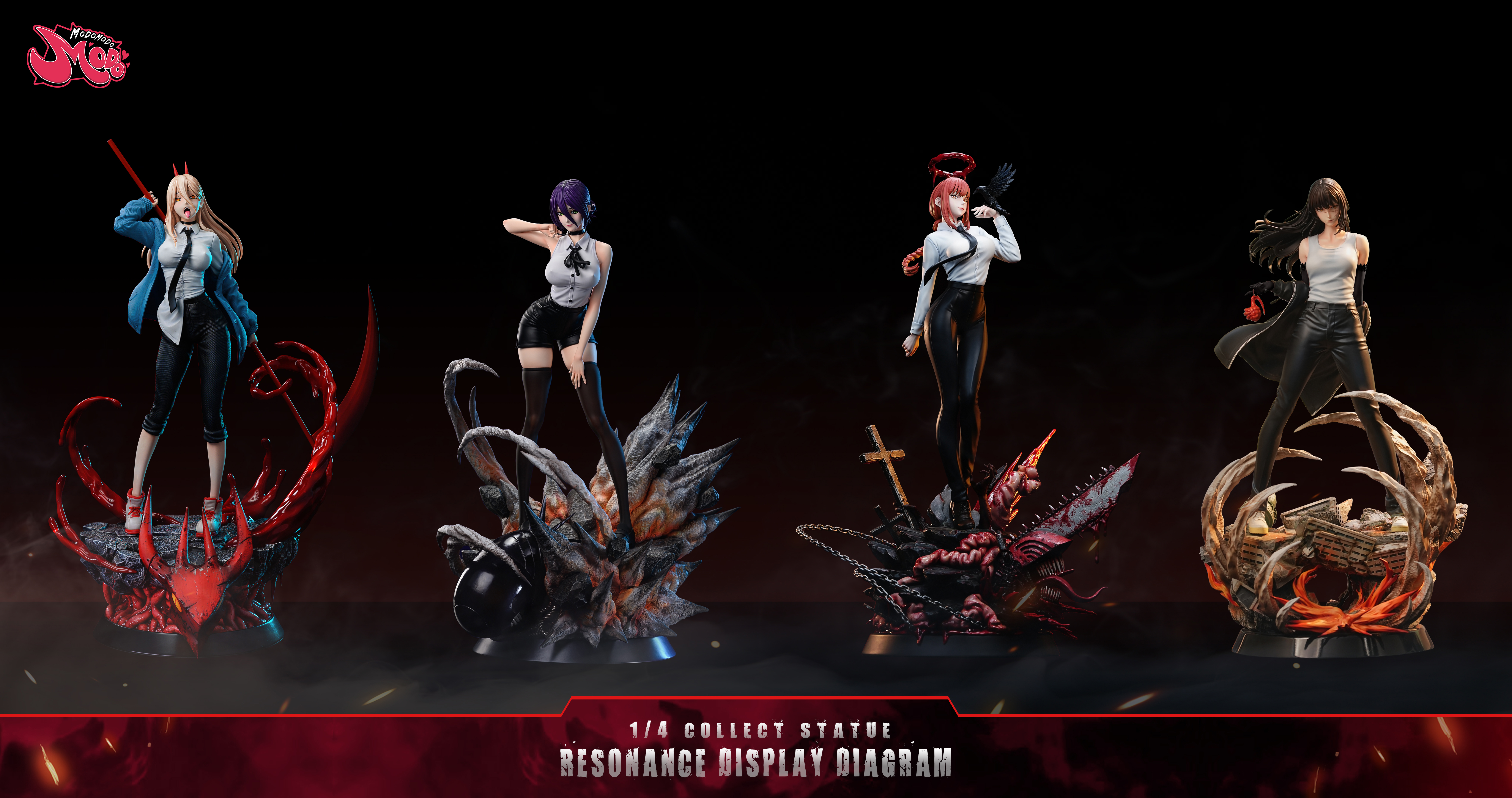 【Pre-sale】1/4 Scale Mitaka Asa and Yoru-modomodo Studio