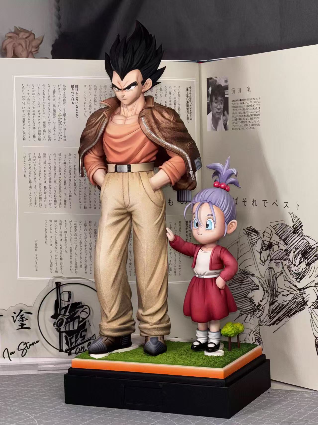 【Pre-sale】1/6 Scale Father Vegeta and Daughter Bra-Wish Studio