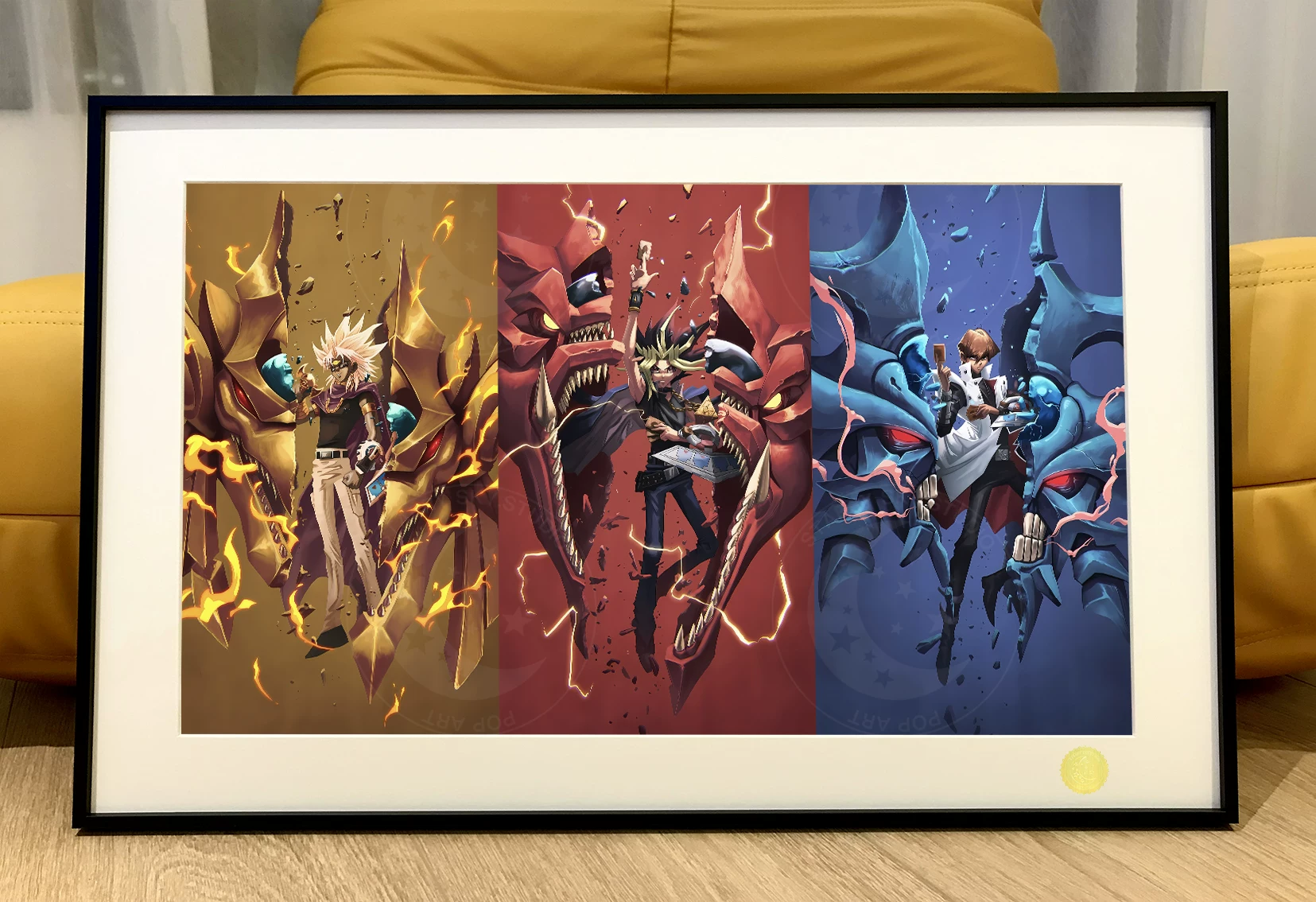 【Pre-sale】Decorative Painting of Three Main Characters-Yu-Gi-Oh! Duel Monsters-XingKong Studio