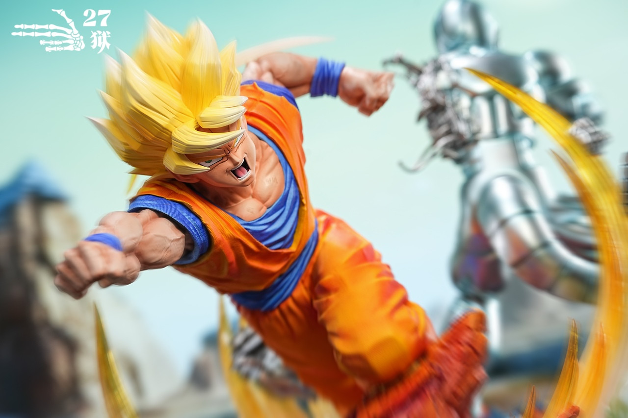 【Pre-sale】1/4 Scale Goku VS Metal Cooler with LED-27abyss Studio