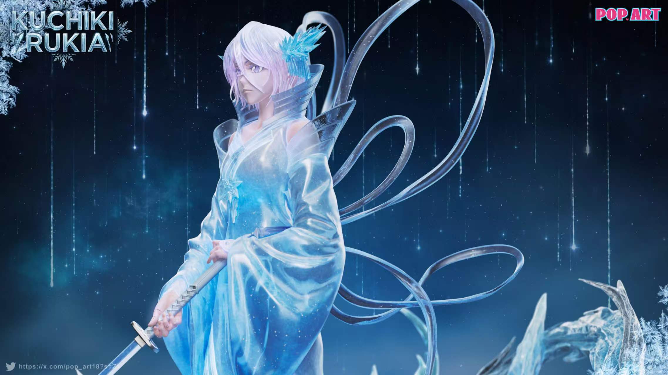 【Pre-sale】1/6 Scale Kuchiki Rukia-POP.ART Studio