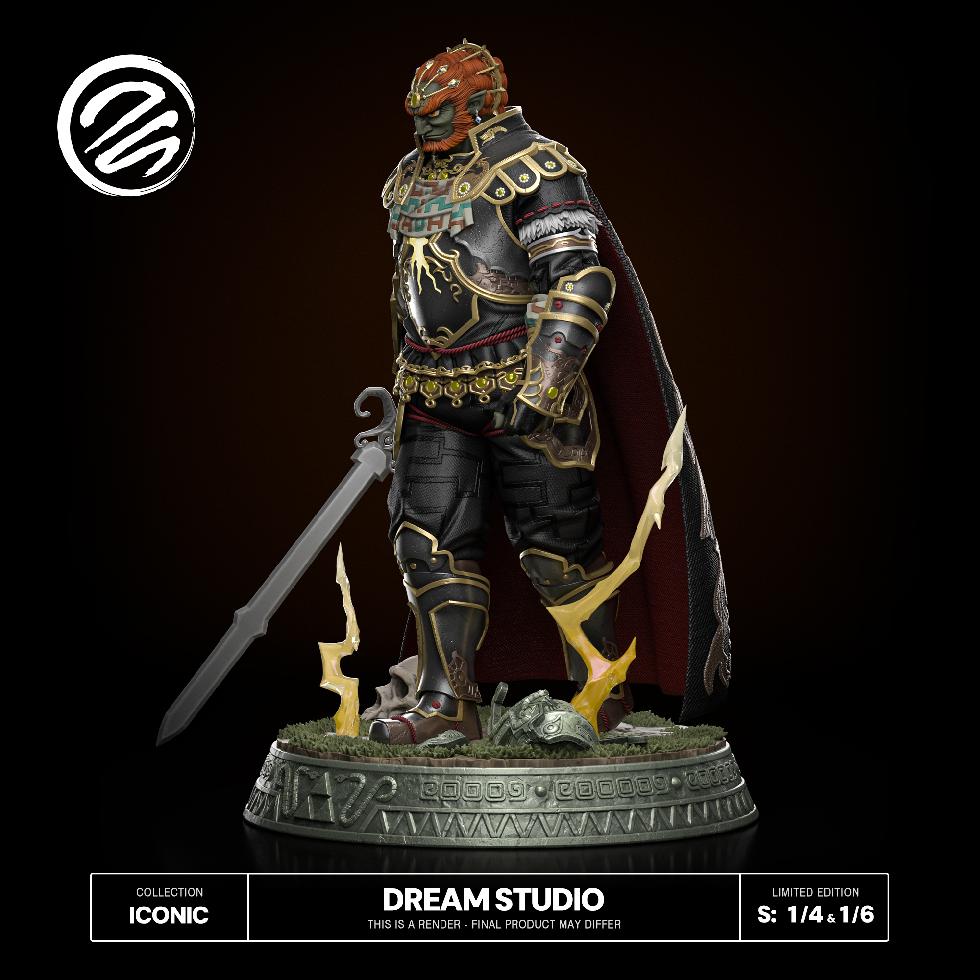 【Pre-sale】1/6 and 1/4 Scale Ganondorf TP-Dream Studio