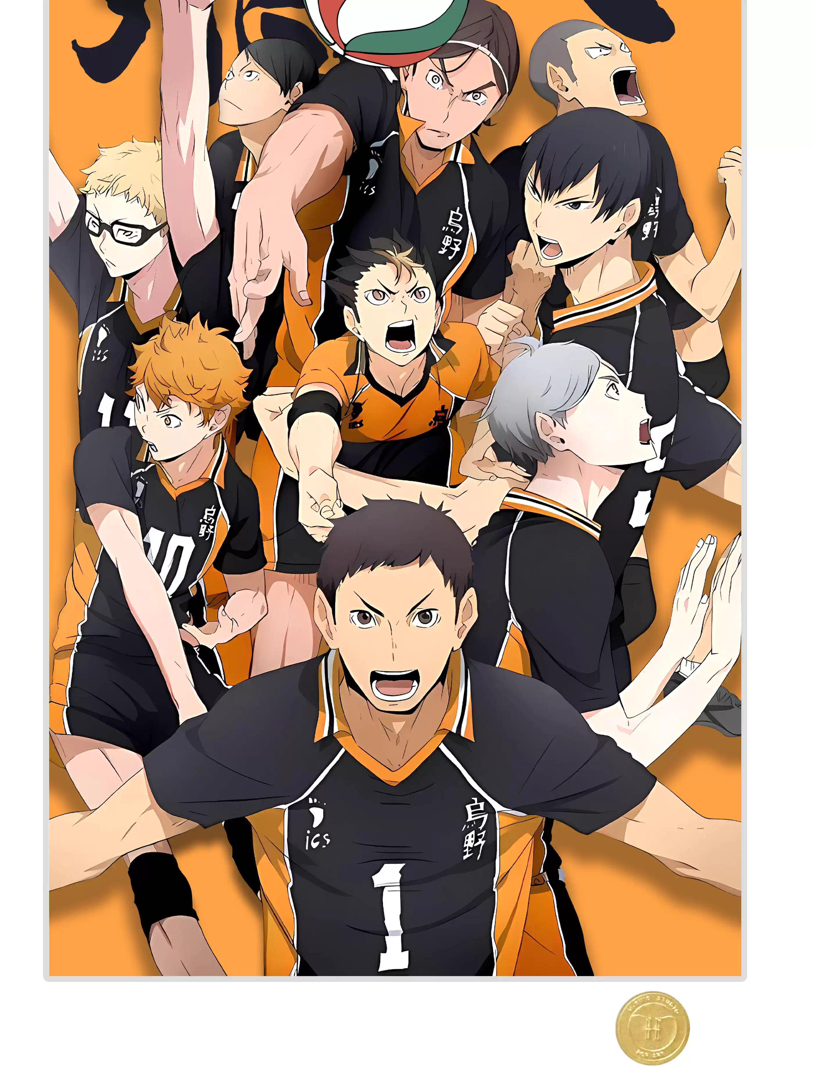 【Pre-sale】Decorative Painting of Volleyball Team-H2 Studio