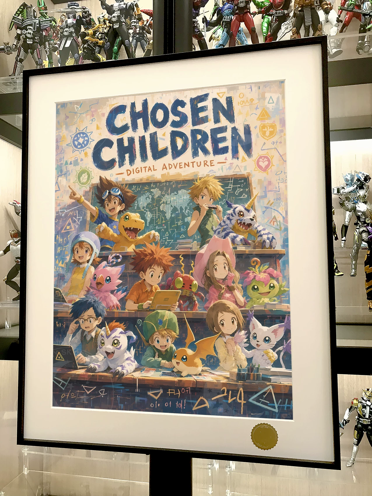 【Pre-sale】Decorative Painting of Choose Children-Digimon Adventure-XingKong Studio