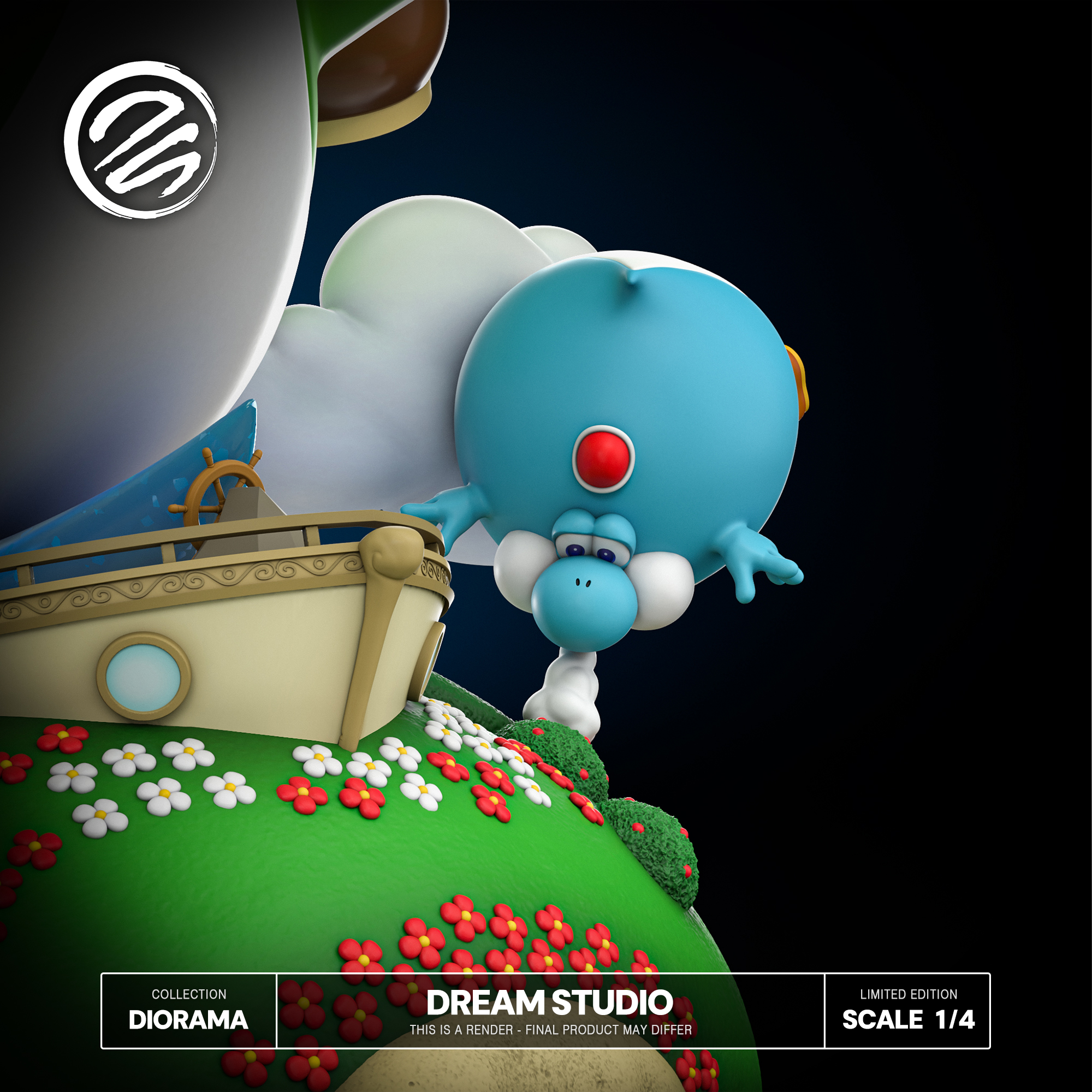 【Pre-sale】1/4 Scale Super Mario Galaxy 2-Dream Studio