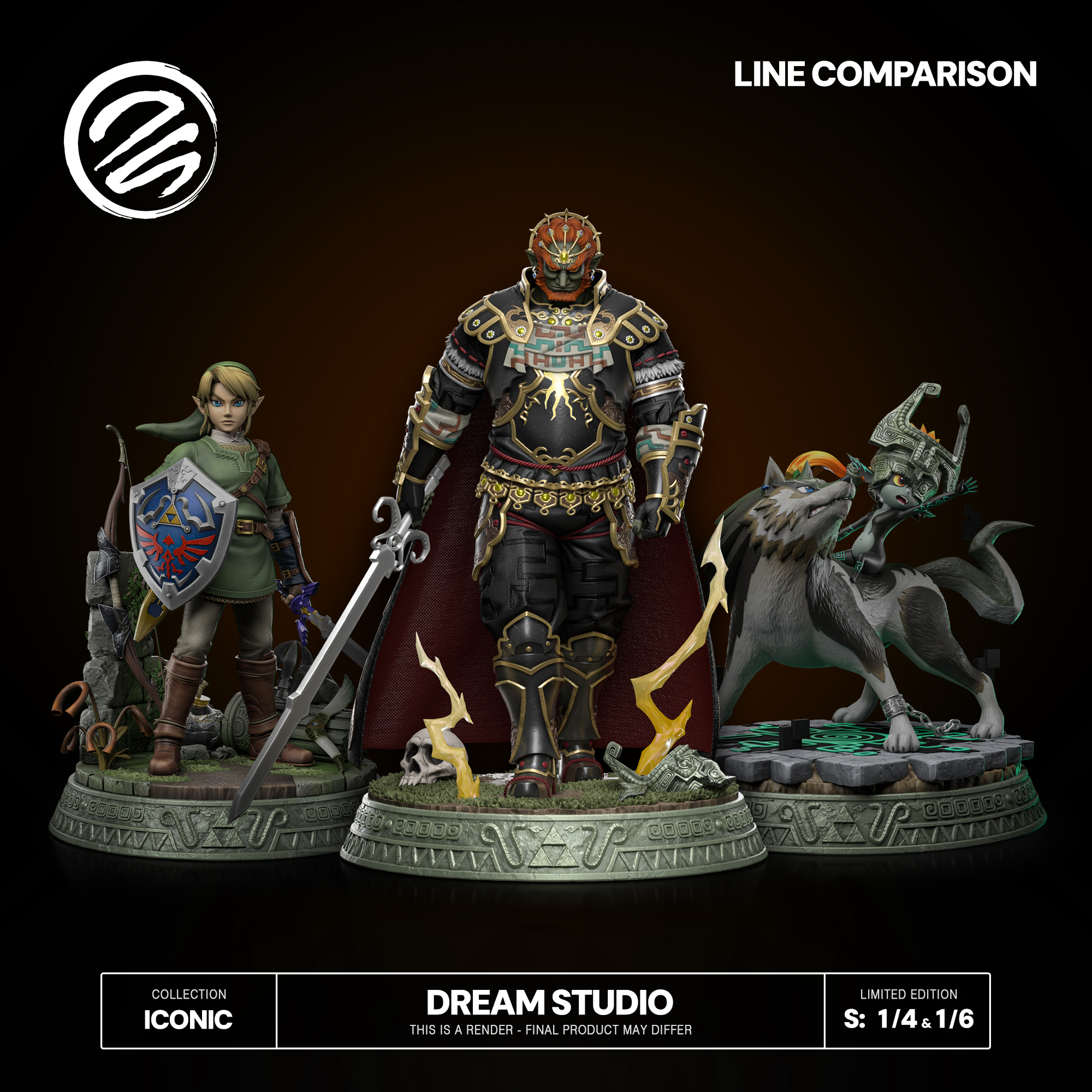 【Pre-sale】1/6 and 1/4 Scale Ganondorf TP-Dream Studio