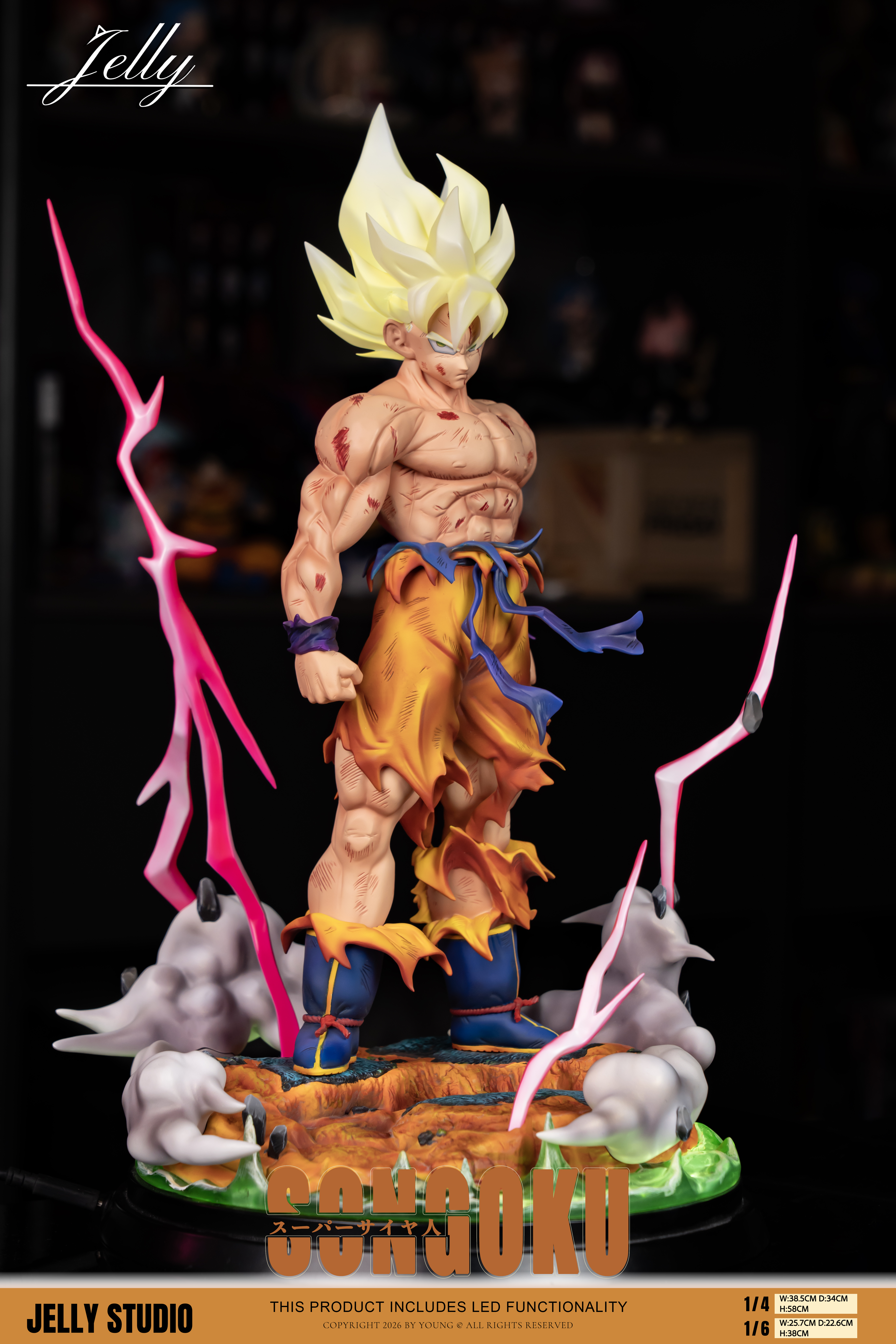 【Pre-sale】1/6 and 1/4 Scale Son Goku-Jelly Studio
