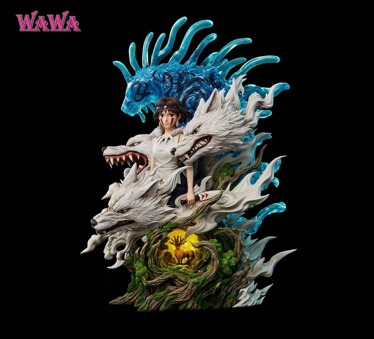 【Pre-sale】Princess Mononoke with LED-WAWA Studio