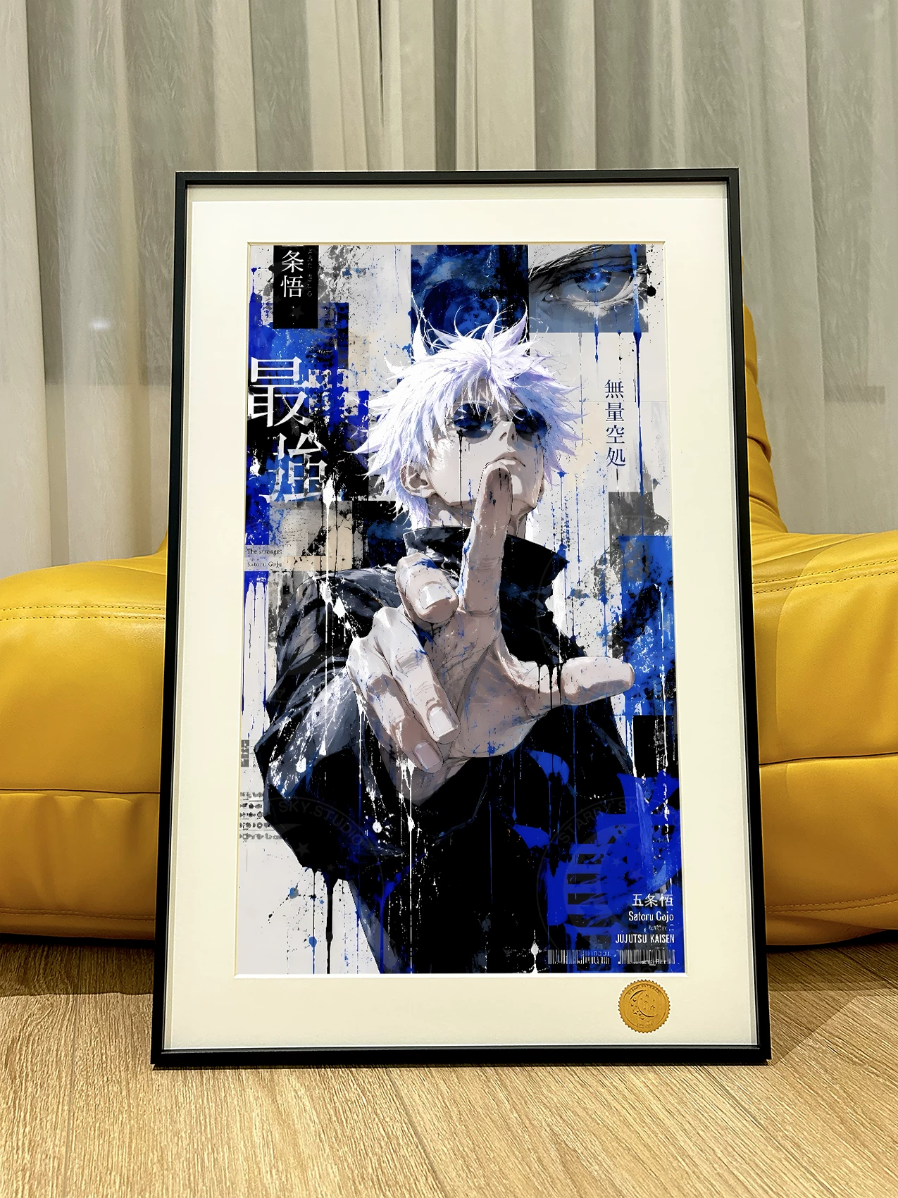 【Pre-sale】Decorative Painting of Gojo Satoru-Jujutsu Kaisen-XingKong Studio