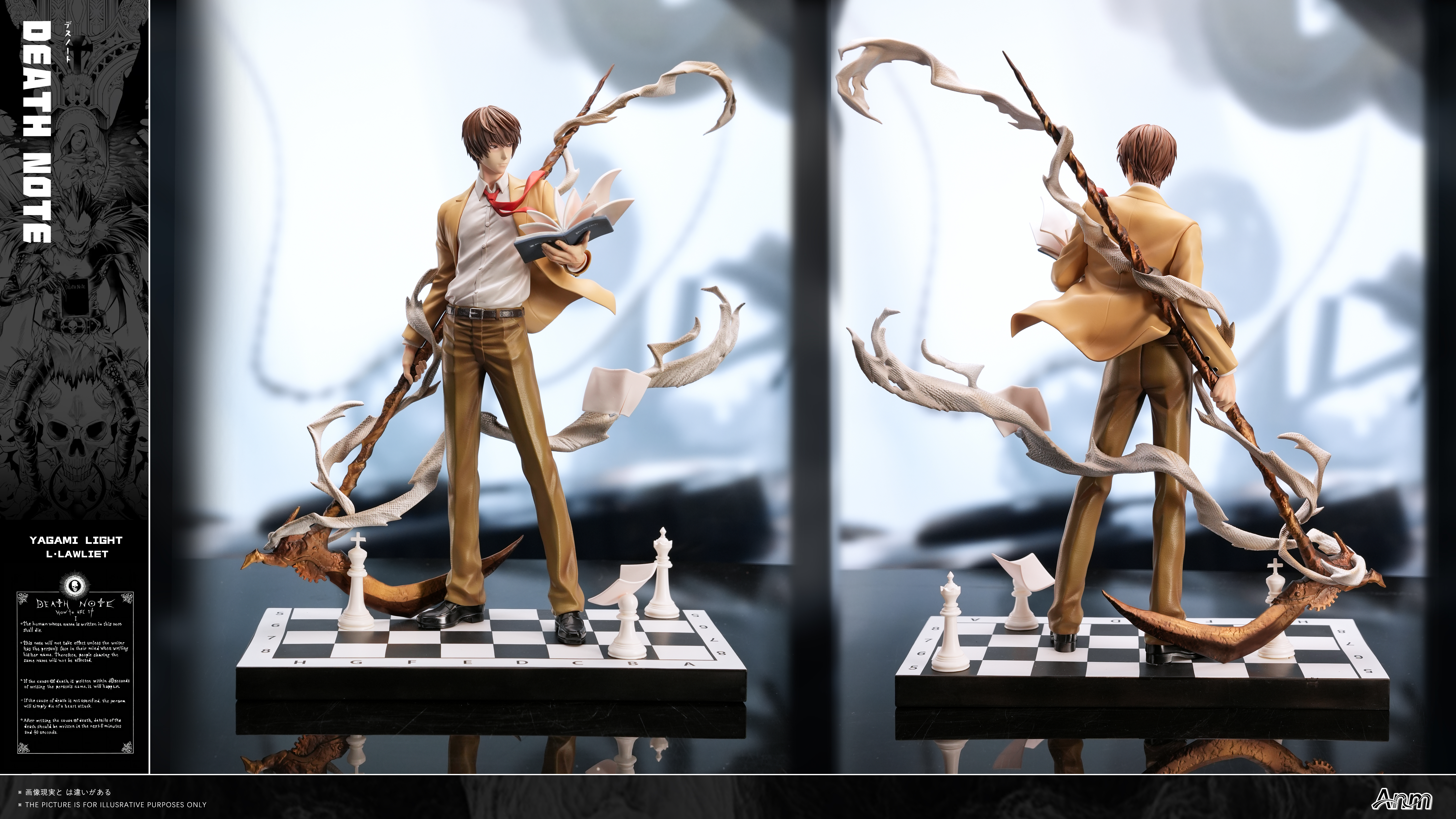 【Pre-sale】1/6 Scale Yagami Light and L lawliet-Anm Studio