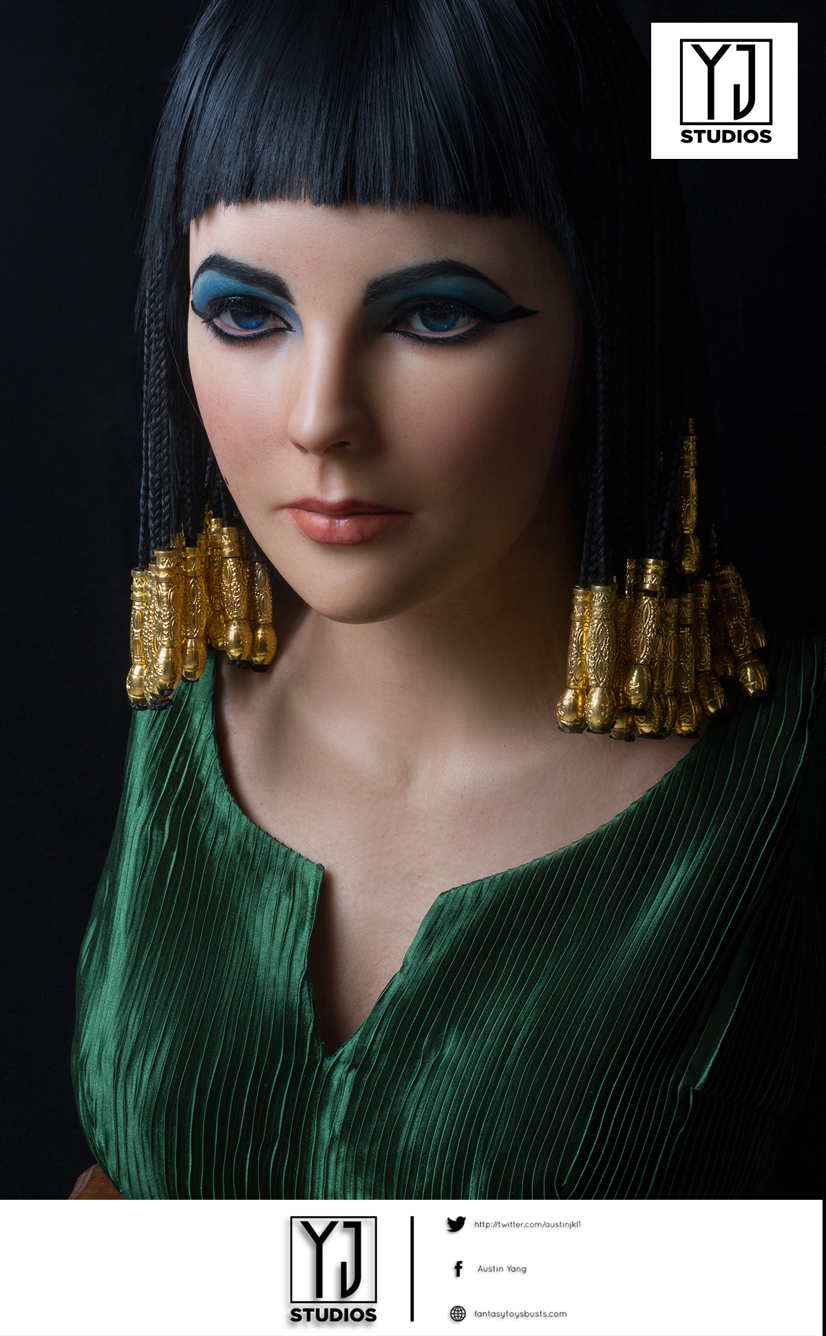 【Pre-sale】1/1 Scale Bust of Cleopatra-YJ Studio