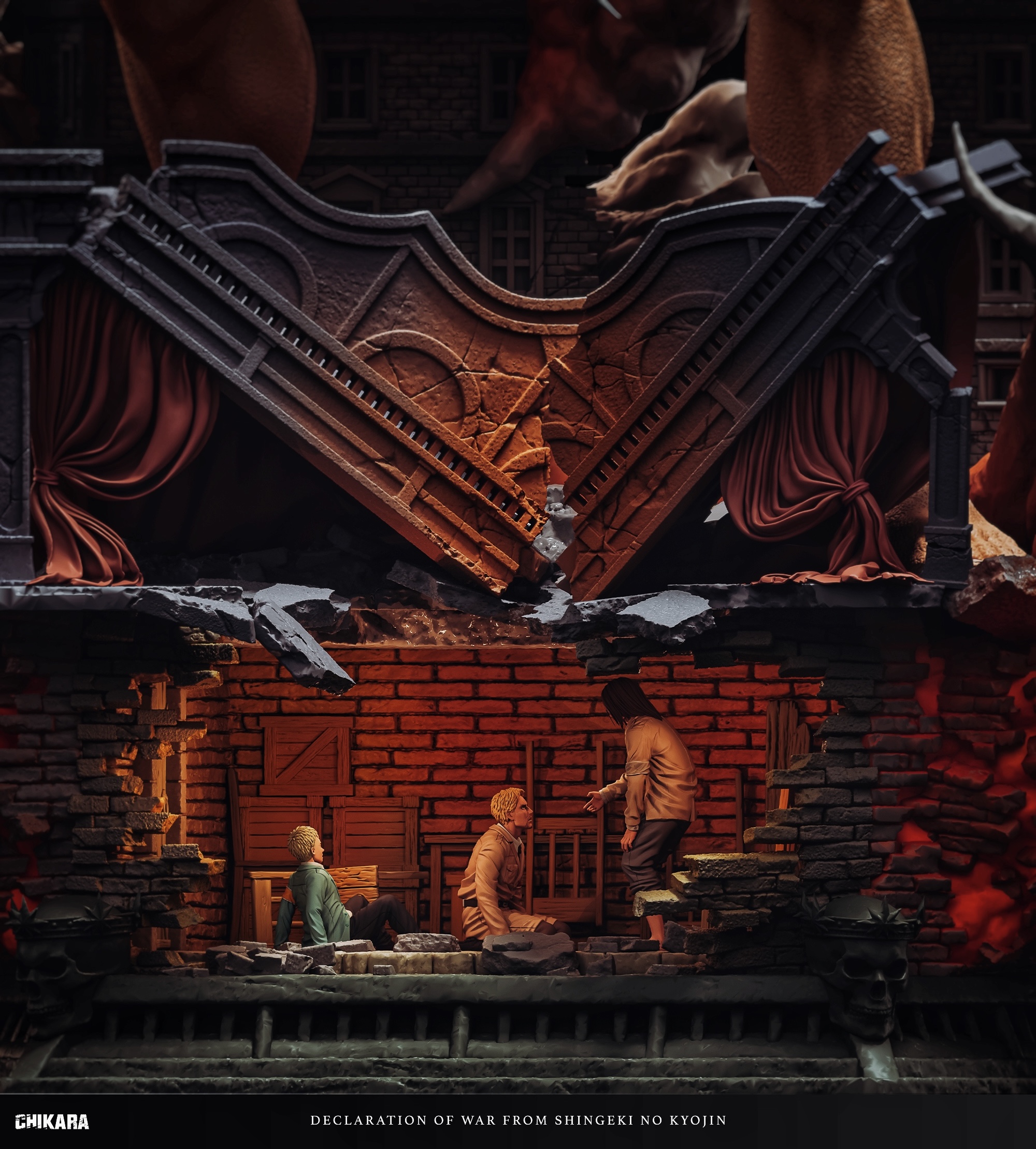 【Pre-sale】Declare War with LED-CHIKARA Studio