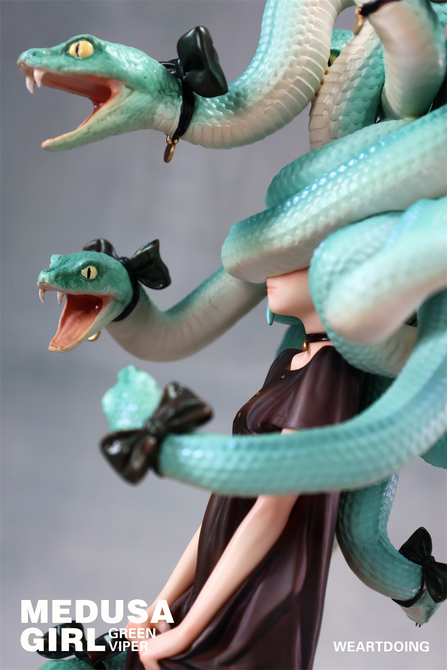 【Pre-sale】Medusa Girl-Green Viper and Crimson Viper-WeArtDoing Studio