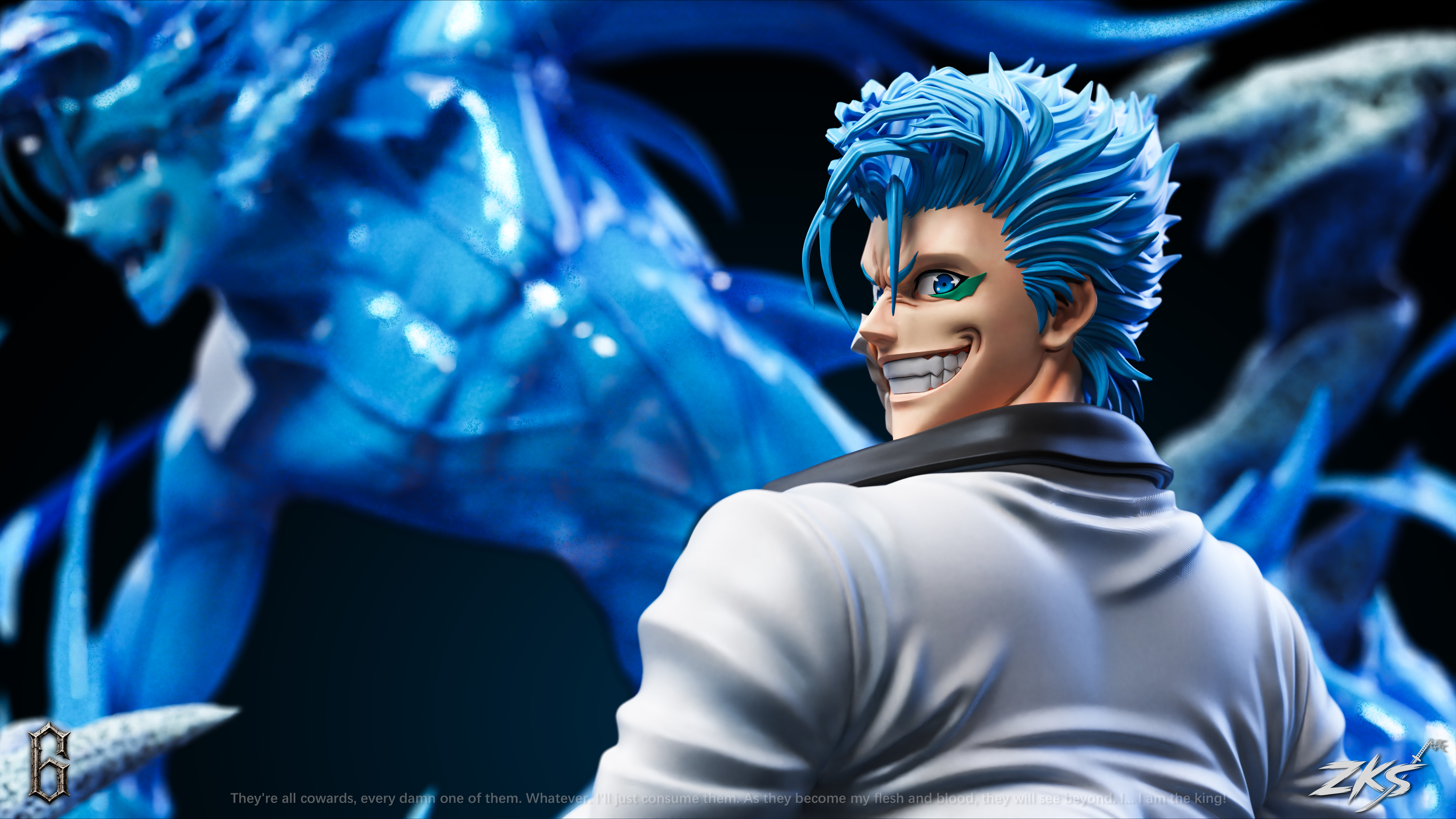 【Pre-sale】1/6 Scale Grimmjow Jaegerjaques-Bleach-ZKS Studio