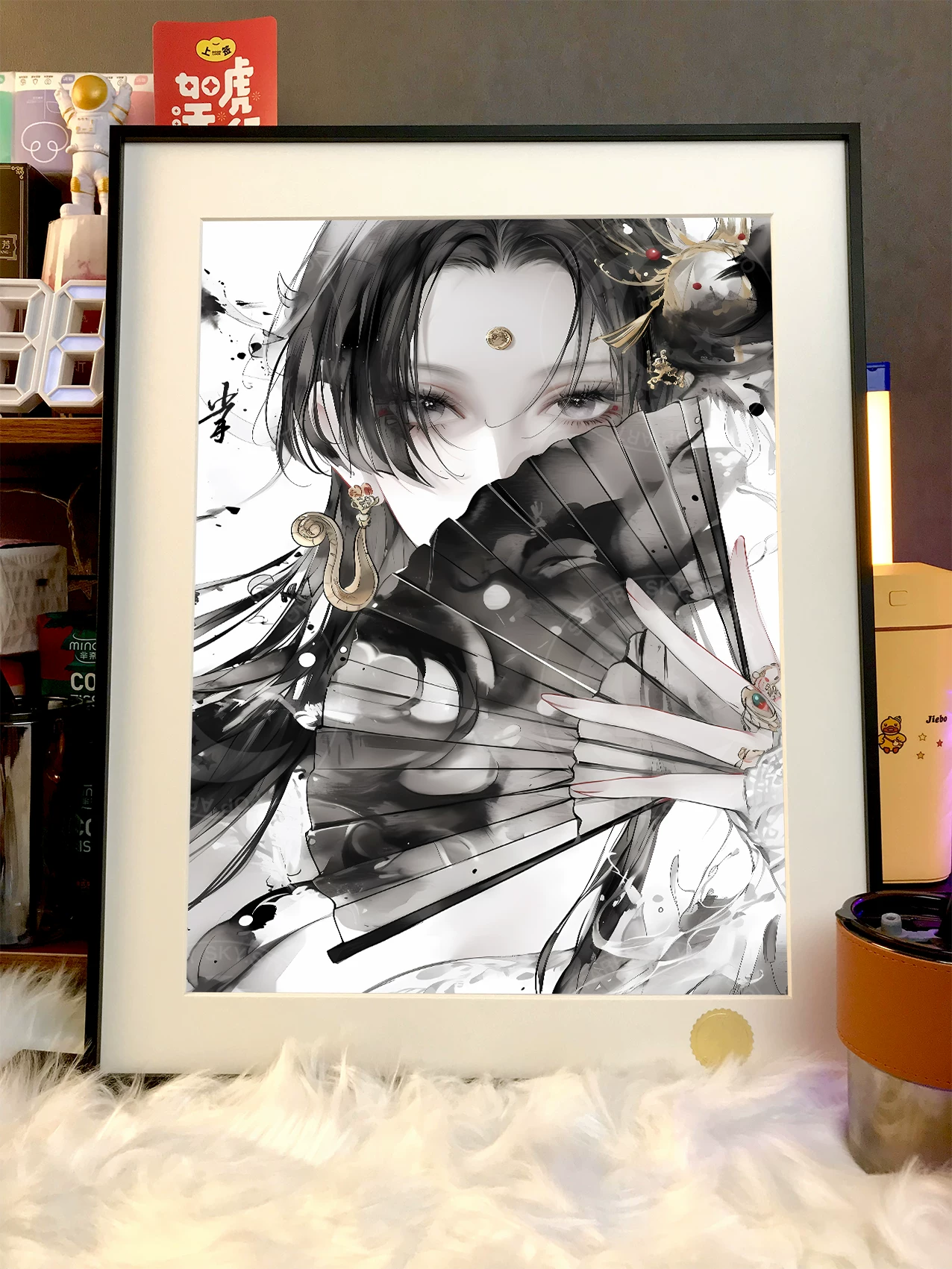 【Pre-sale】Decorative Painting of Ink Boa Hancock-One Piece-XingKong Studio