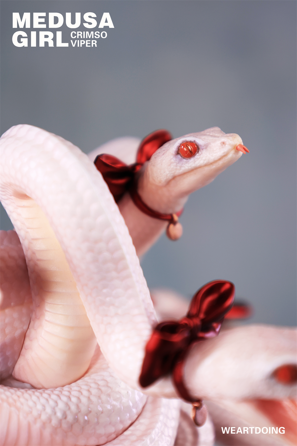 【Pre-sale】Medusa Girl-Green Viper and Crimson Viper-WeArtDoing Studio