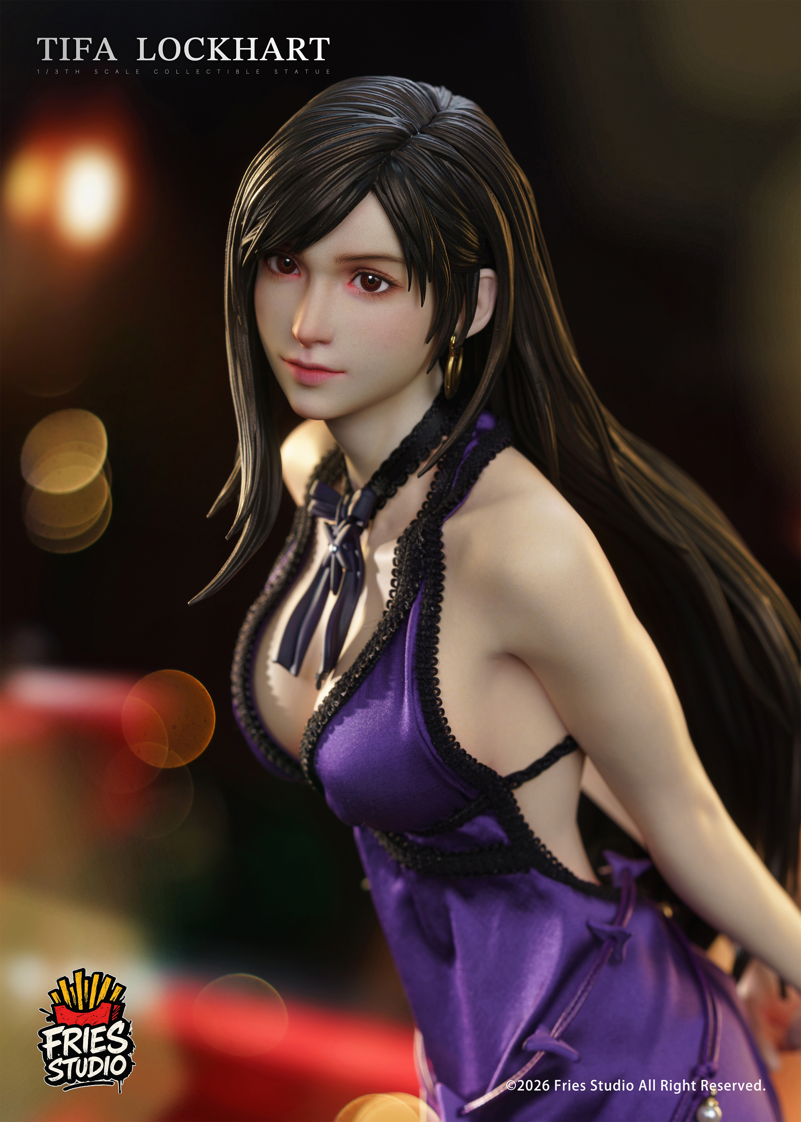 【Pre-sale】1/3 Scale Purple Dress Tifa-Fries Studio