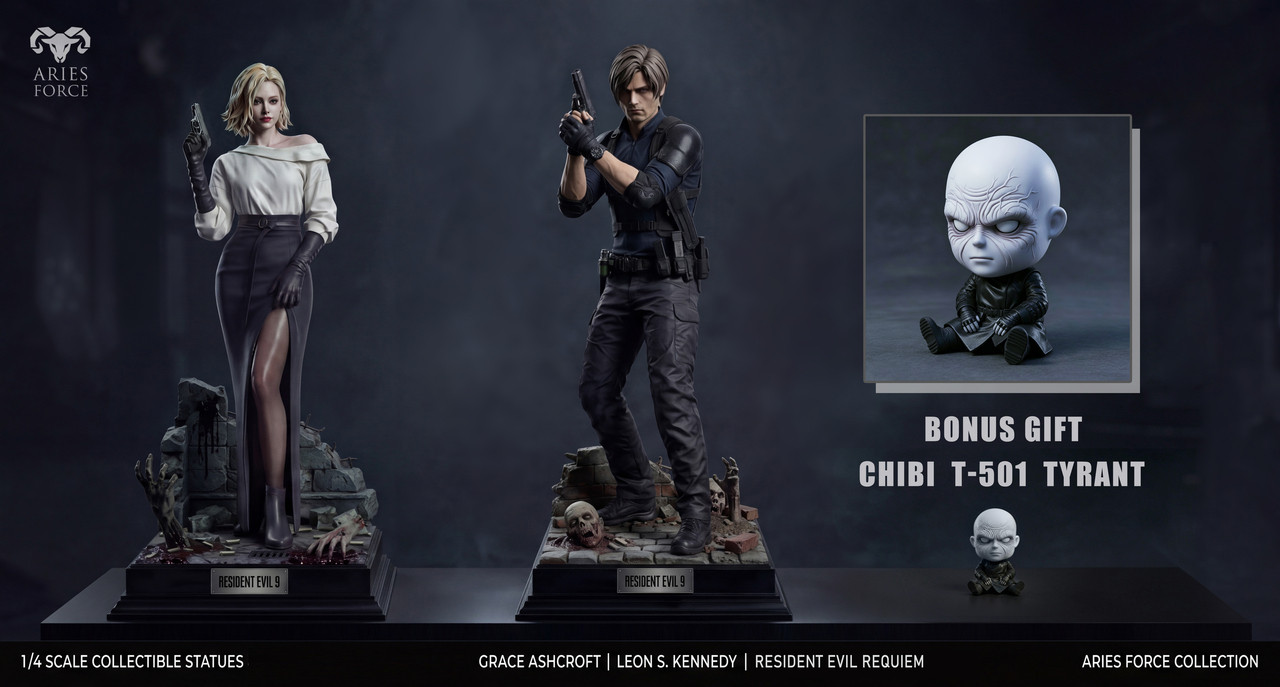 【Pre-sale】1/4 Scale Leon and Grace-Aries Force Studio
