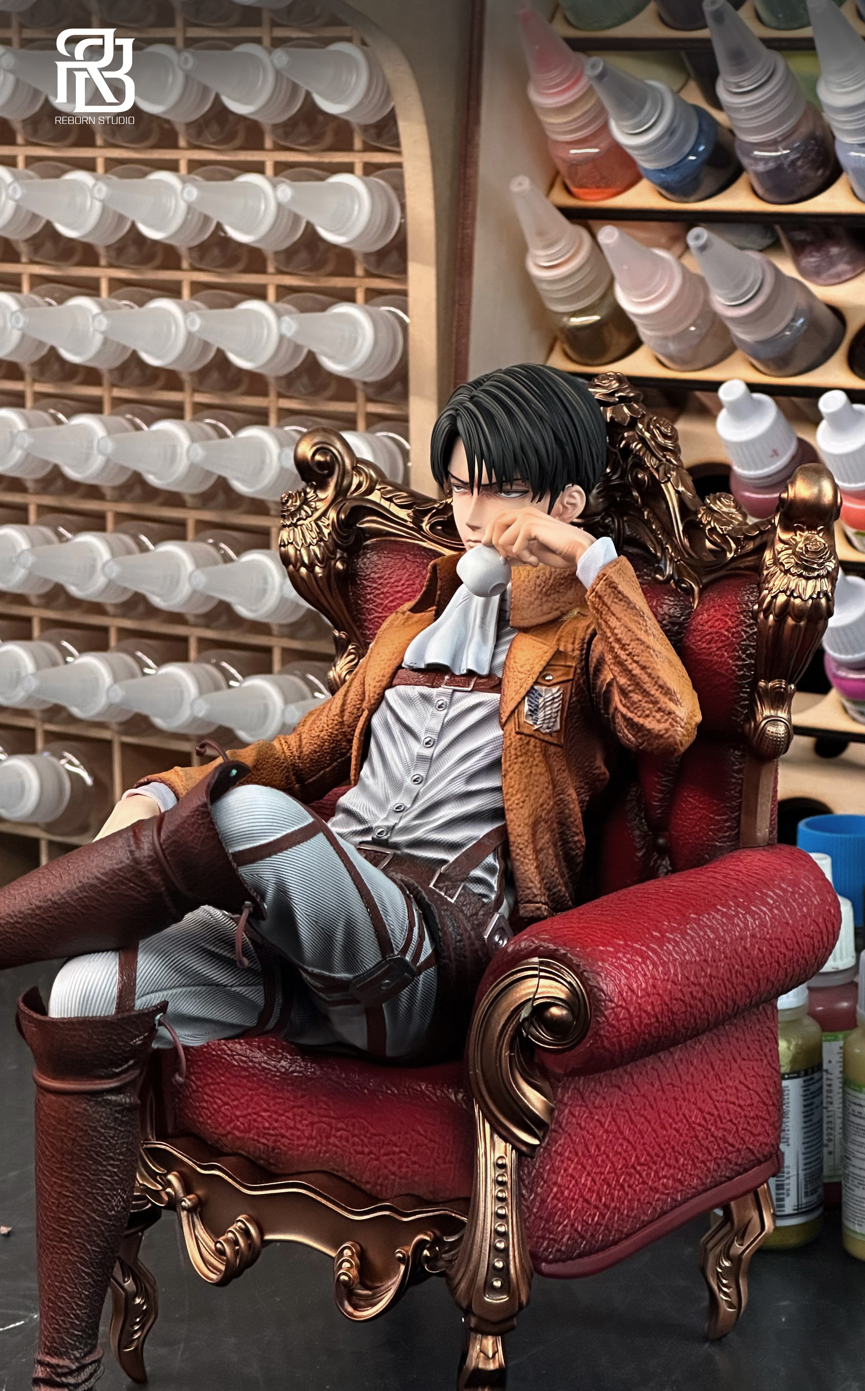 【Pre-sale】1/6 Scale Levi Drinking Tea-ReBorn Studio
