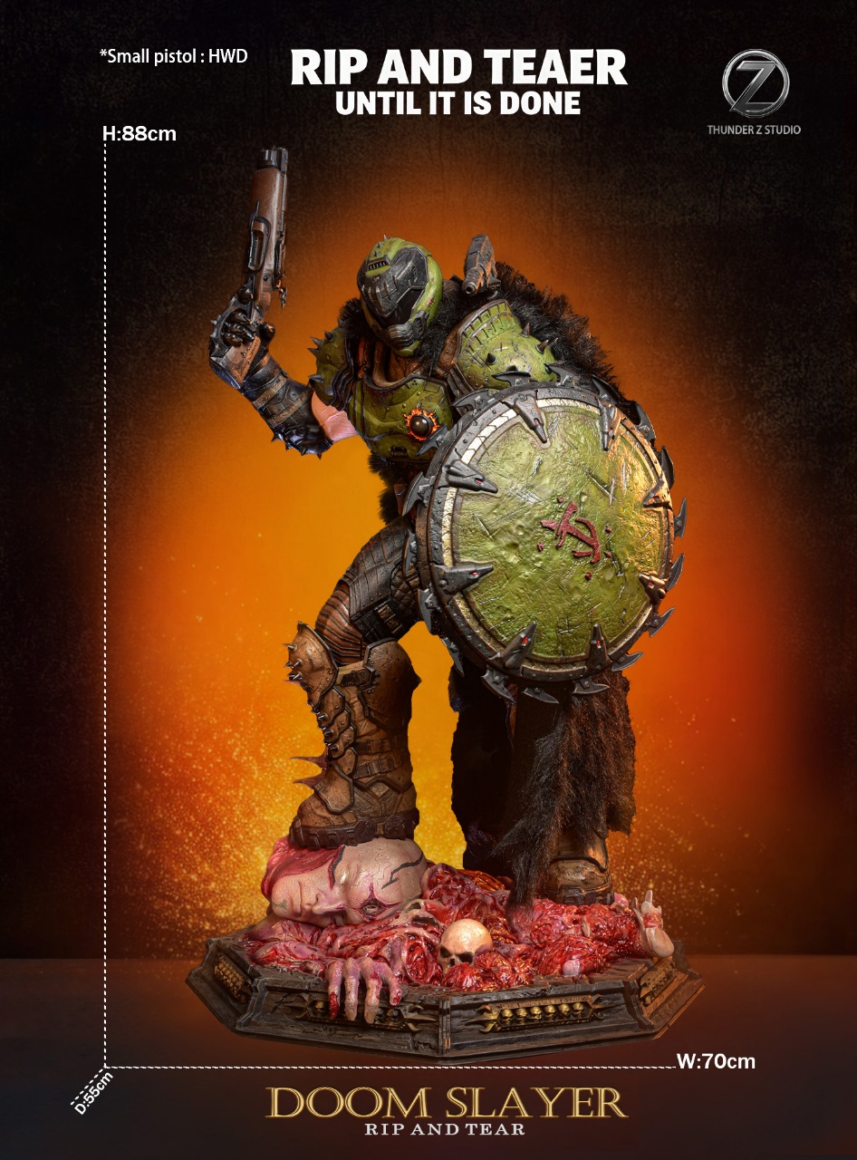 【Pre-sale】1/3 Scale Doom Slayer-THUNDER Z Studio