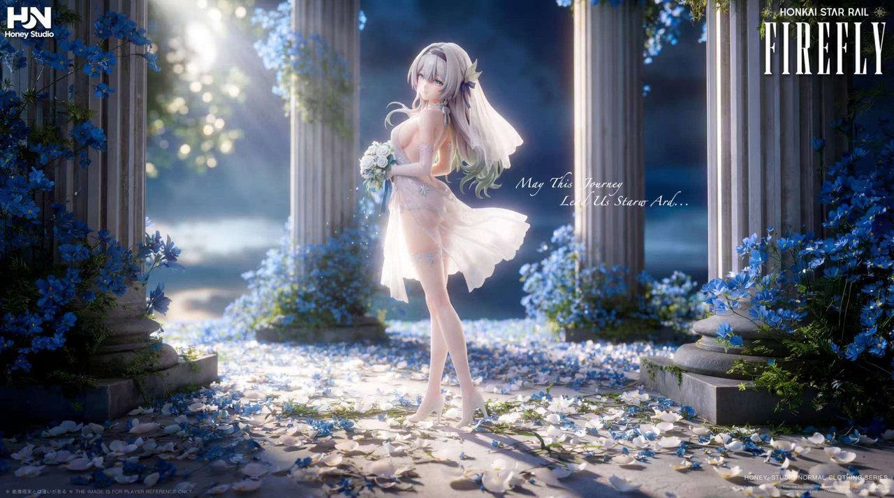 【Pre-sale】1/6 and 1/4 Scale Wedding dress Firefly-Honey Studio