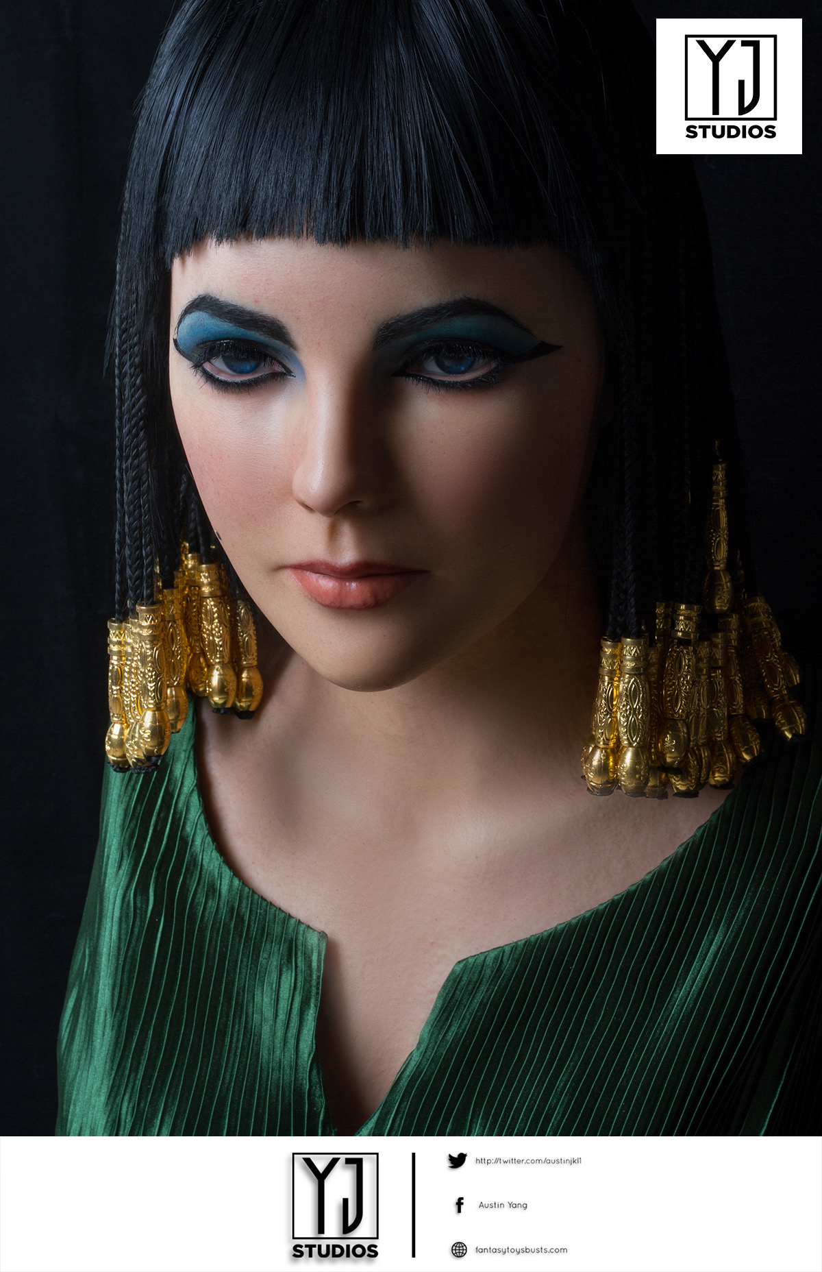 【Pre-sale】1/1 Scale Bust of Cleopatra-YJ Studio