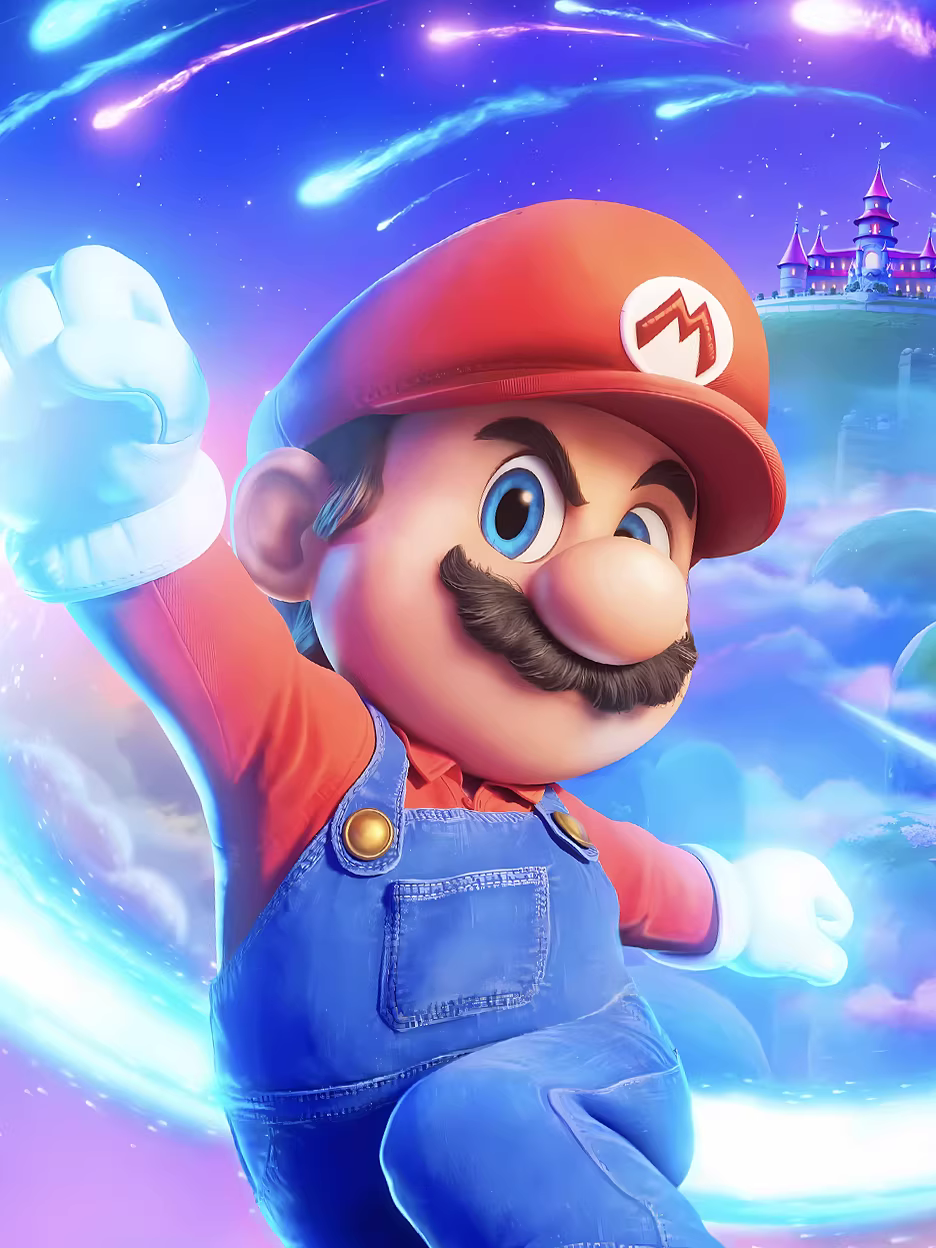 【Pre-sale】Decorative Painting of Galaxy Mario-XingKong Studio